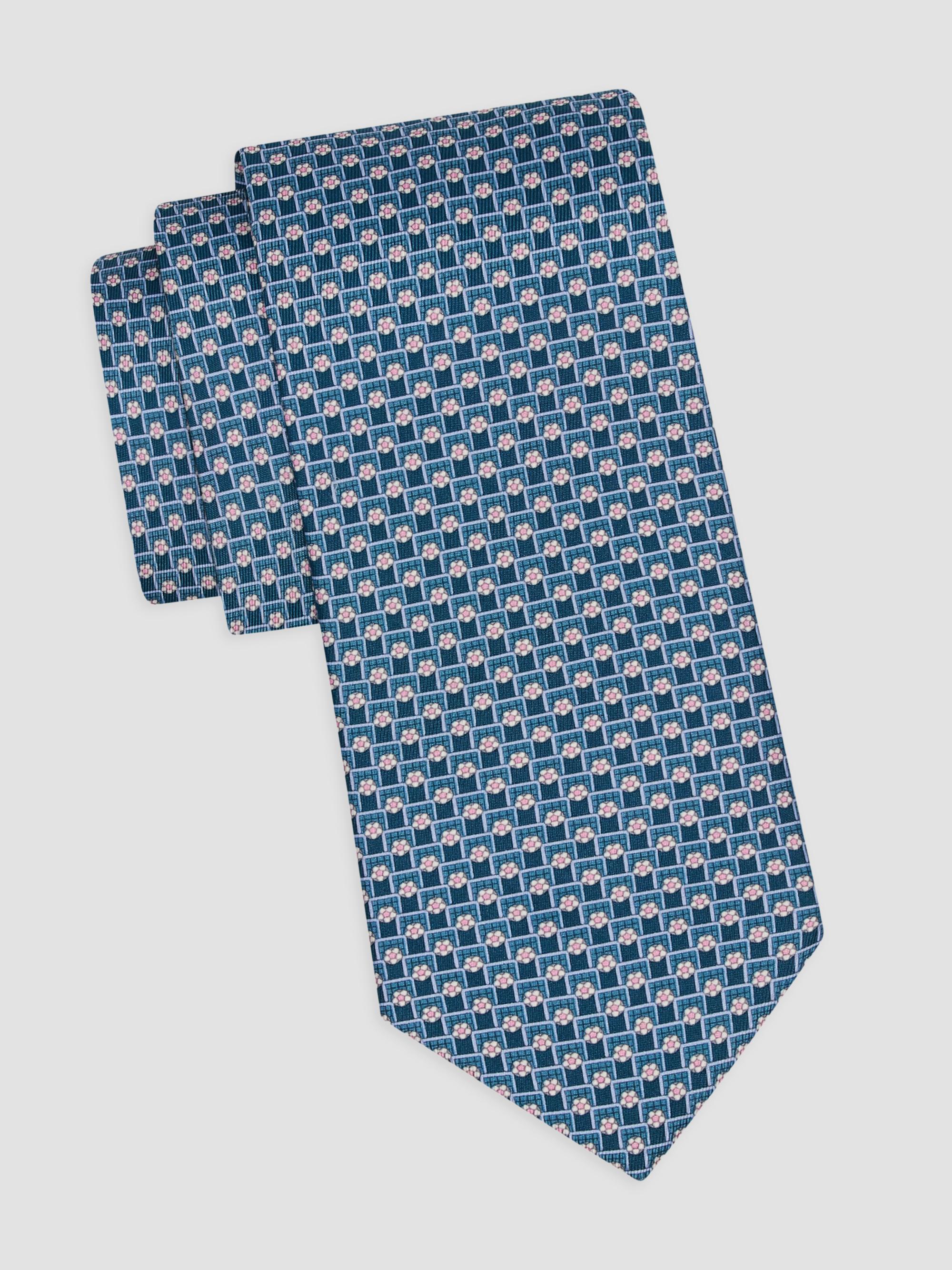 FERRAGAMO Zum Silk Tie | Saks Fifth Avenue