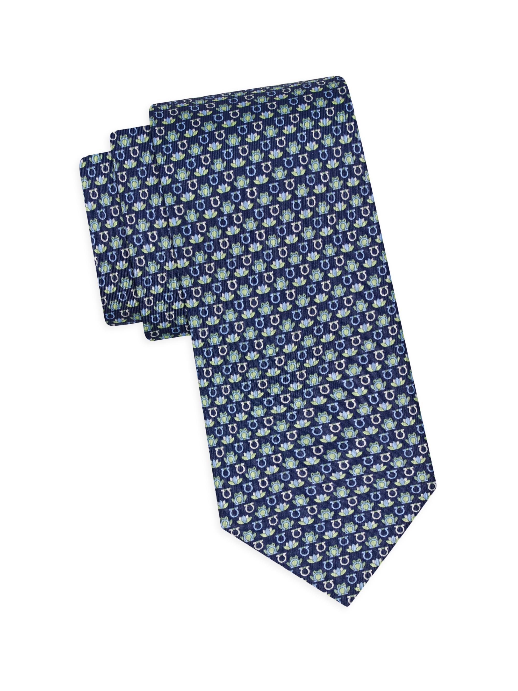 FERRAGAMO Zum Silk Tie | Saks Fifth Avenue