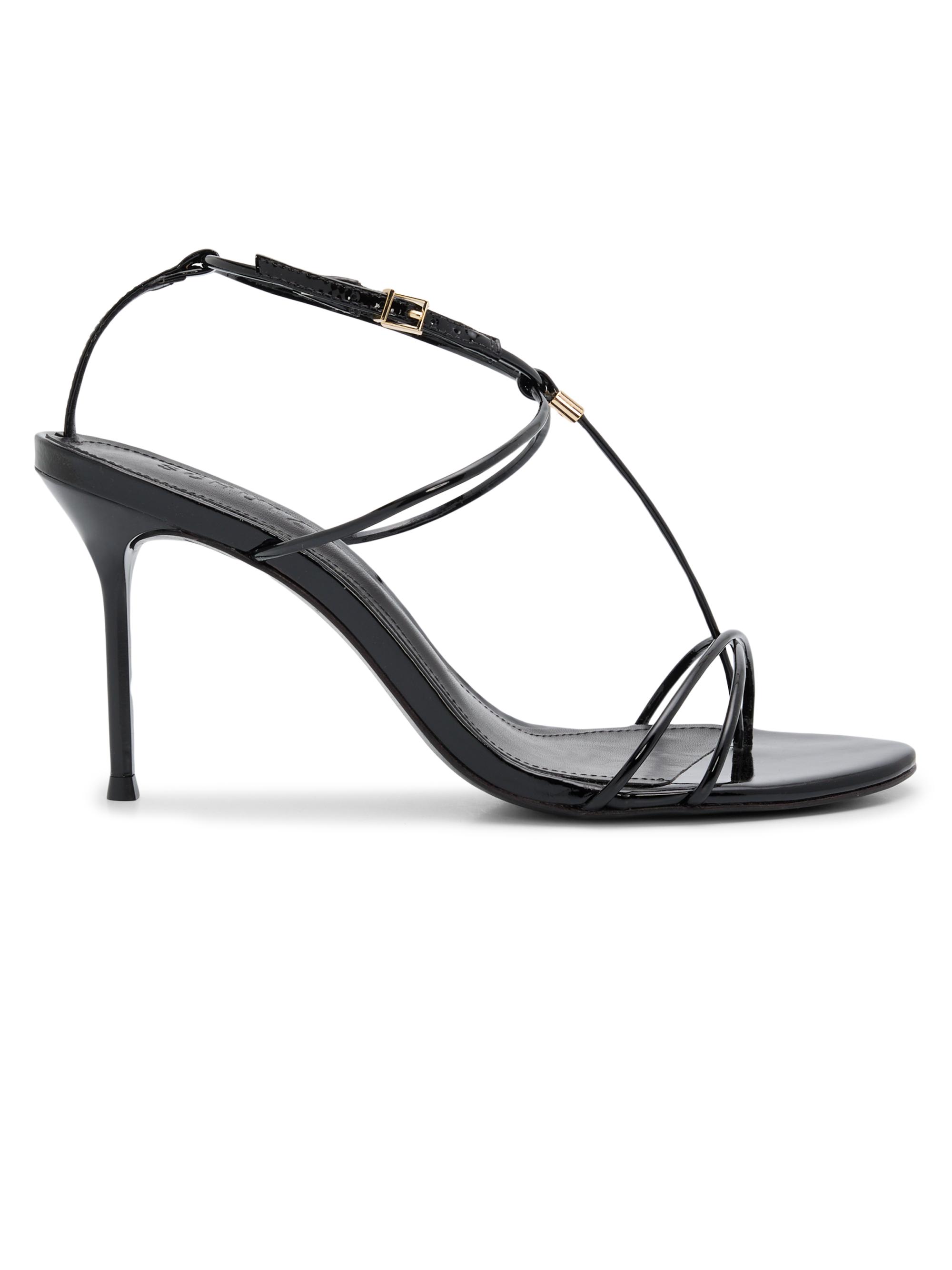 Schutz Jules 90MM Leather Sandals | Saks Fifth Avenue