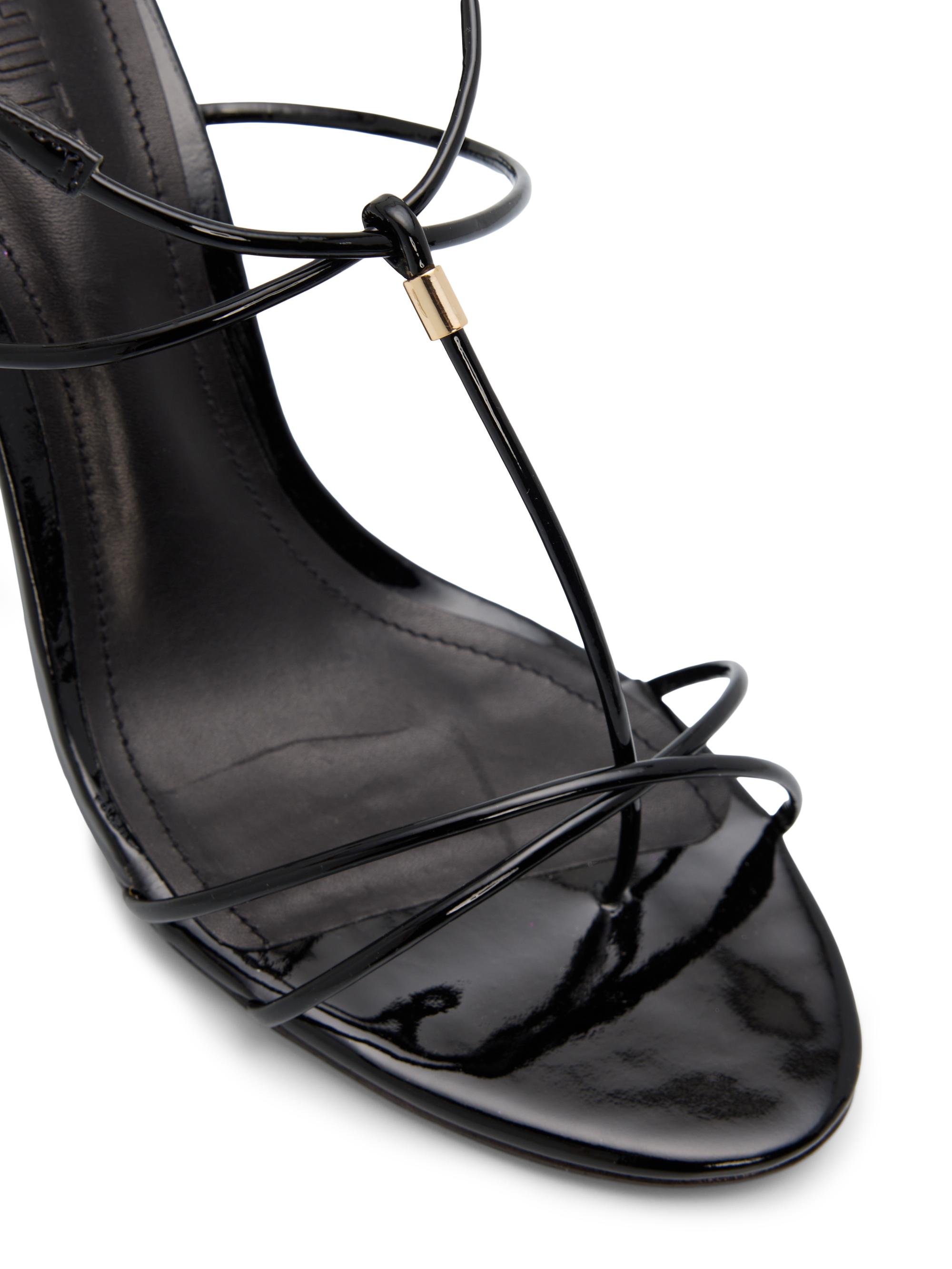 Schutz Jules 90MM Leather Sandals | Saks Fifth Avenue