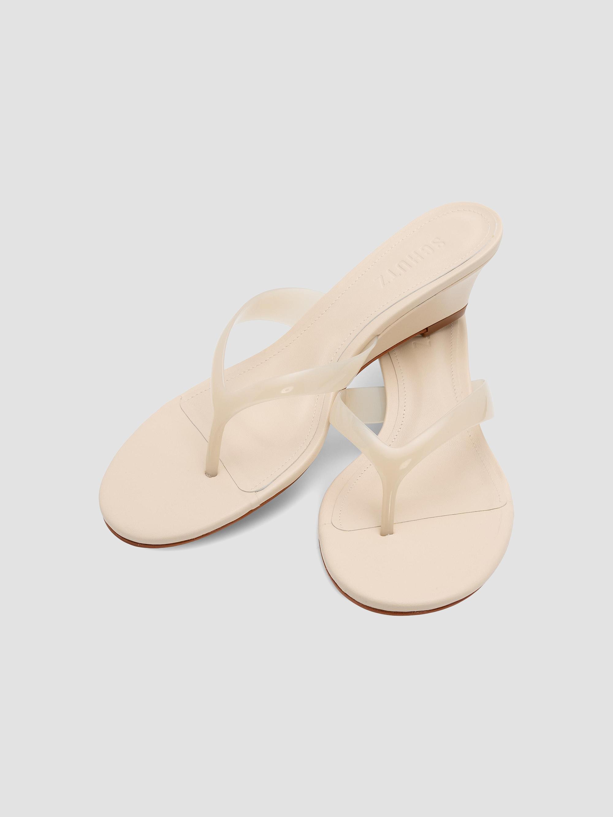 クロスローズカット 5mm 60cm Schutz Roslyn 60MM Slip-On Wedge-Heel Sandals | Saks Fifth Avenue