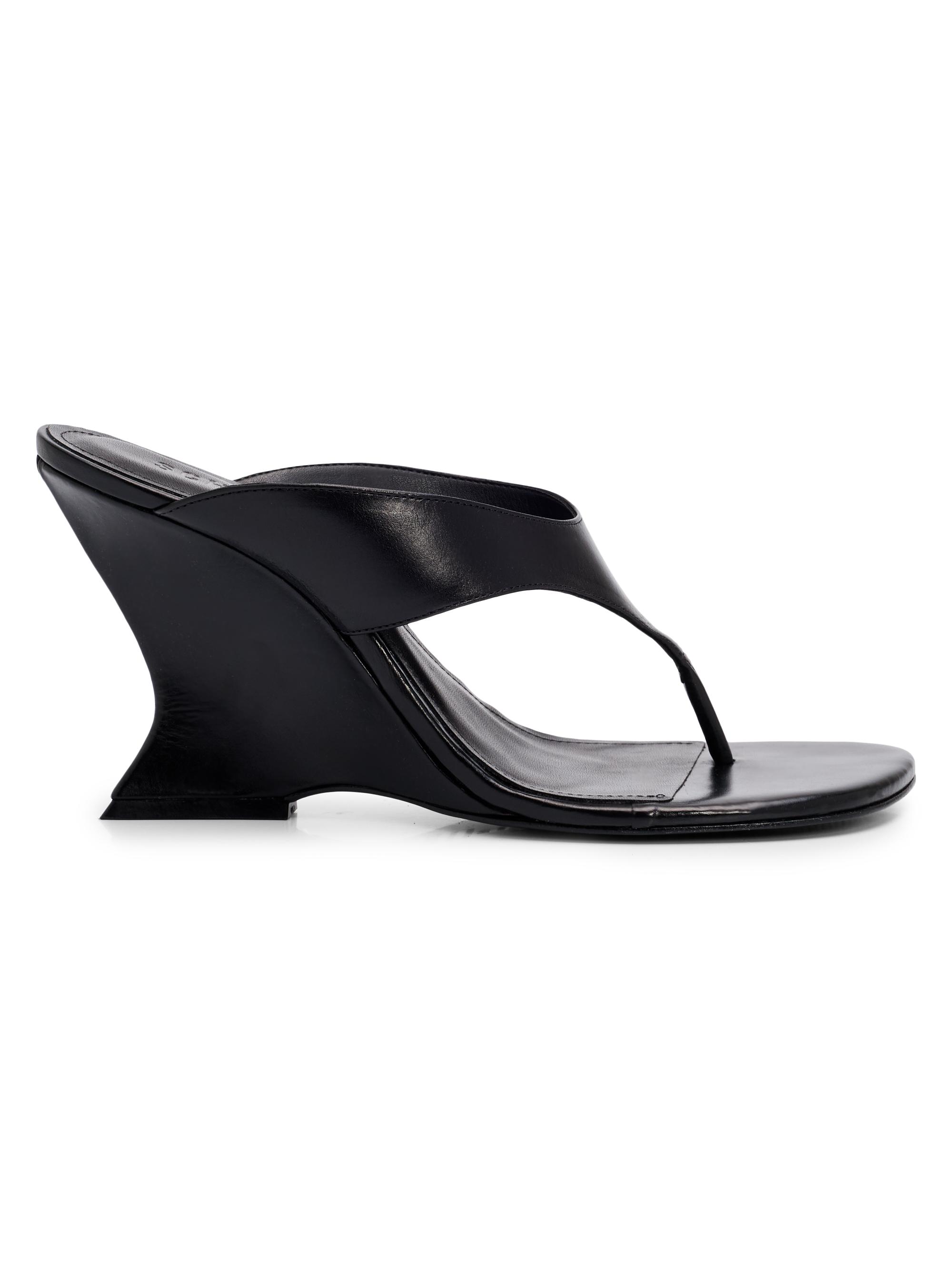 Schutz Maya 90MM Leather Sandals | Saks Fifth Avenue