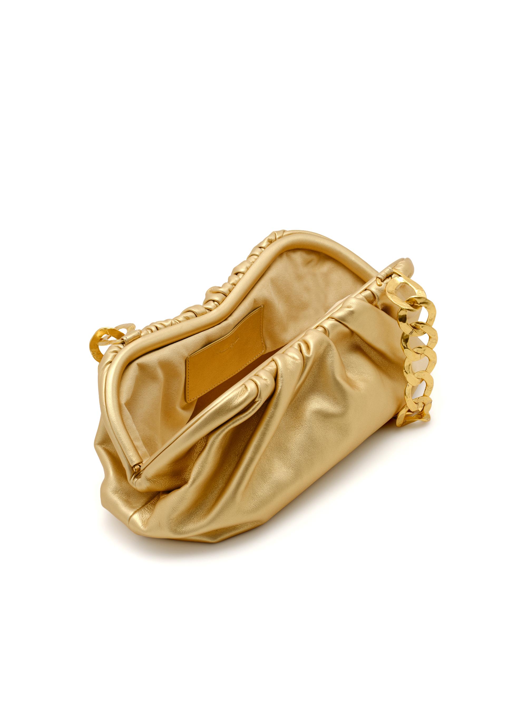 Cult Gaia Dulce Leather Shoulder Bag | Saks Fifth Avenue