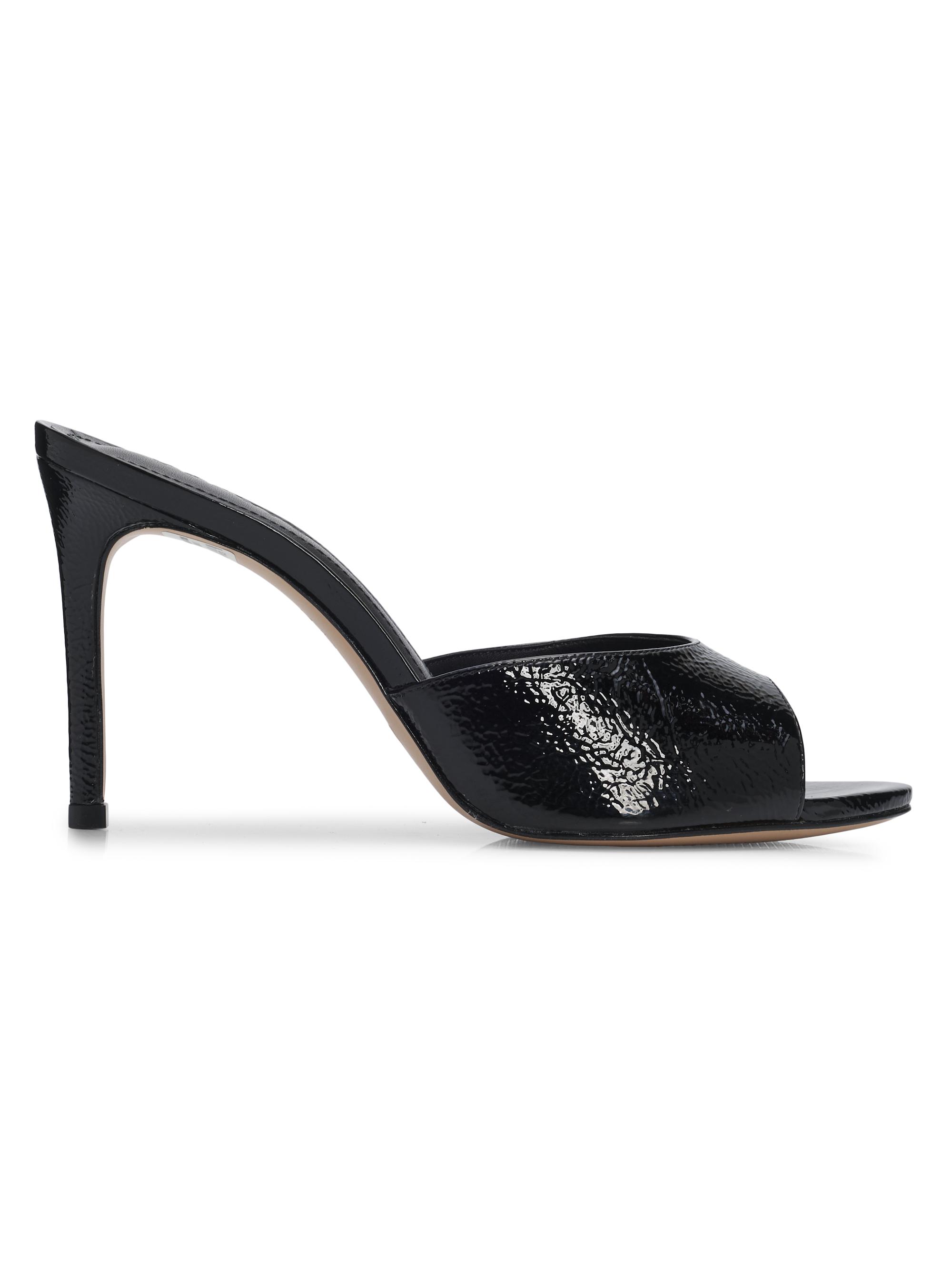 Schutz Hera 75MM Leather Mules | Saks Fifth Avenue