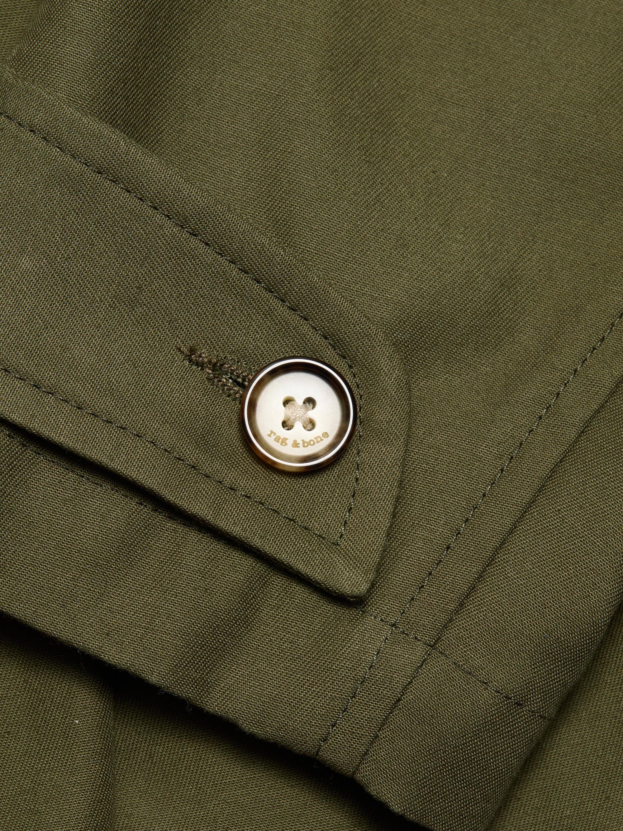 rag & bone Jamie Crop Trench Jacket | Saks Fifth Avenue