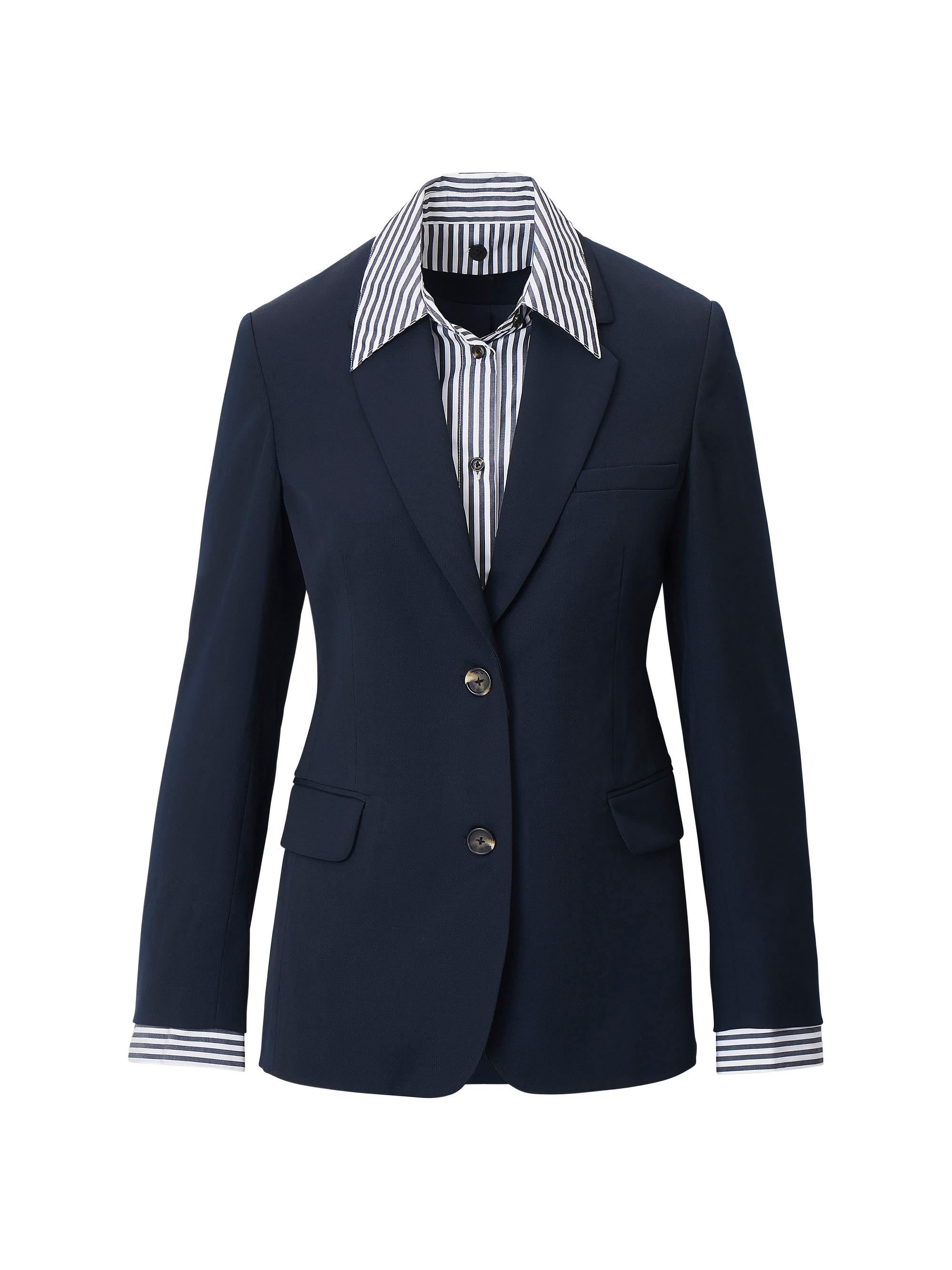 Frank Wool Poplin Blazer
