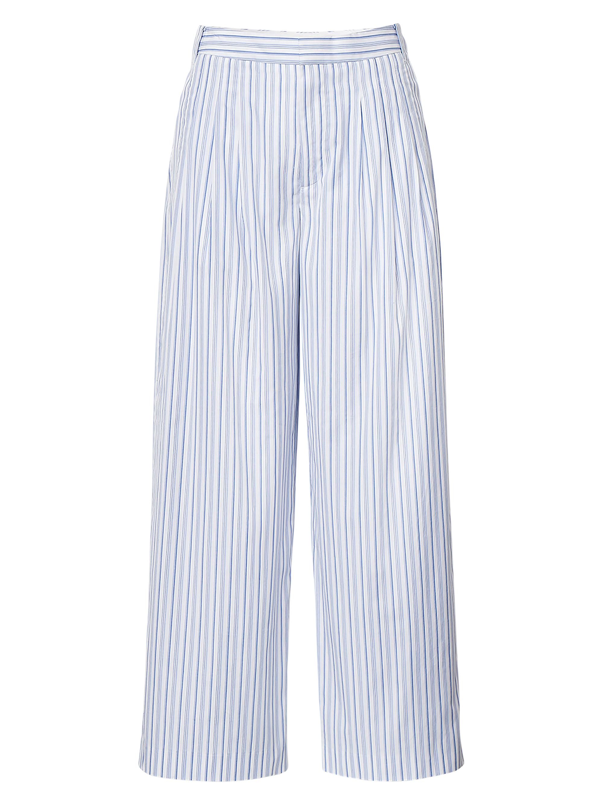 FRAME The Anchor Striped Crop Pants | Saks Fifth Avenue display picture 1