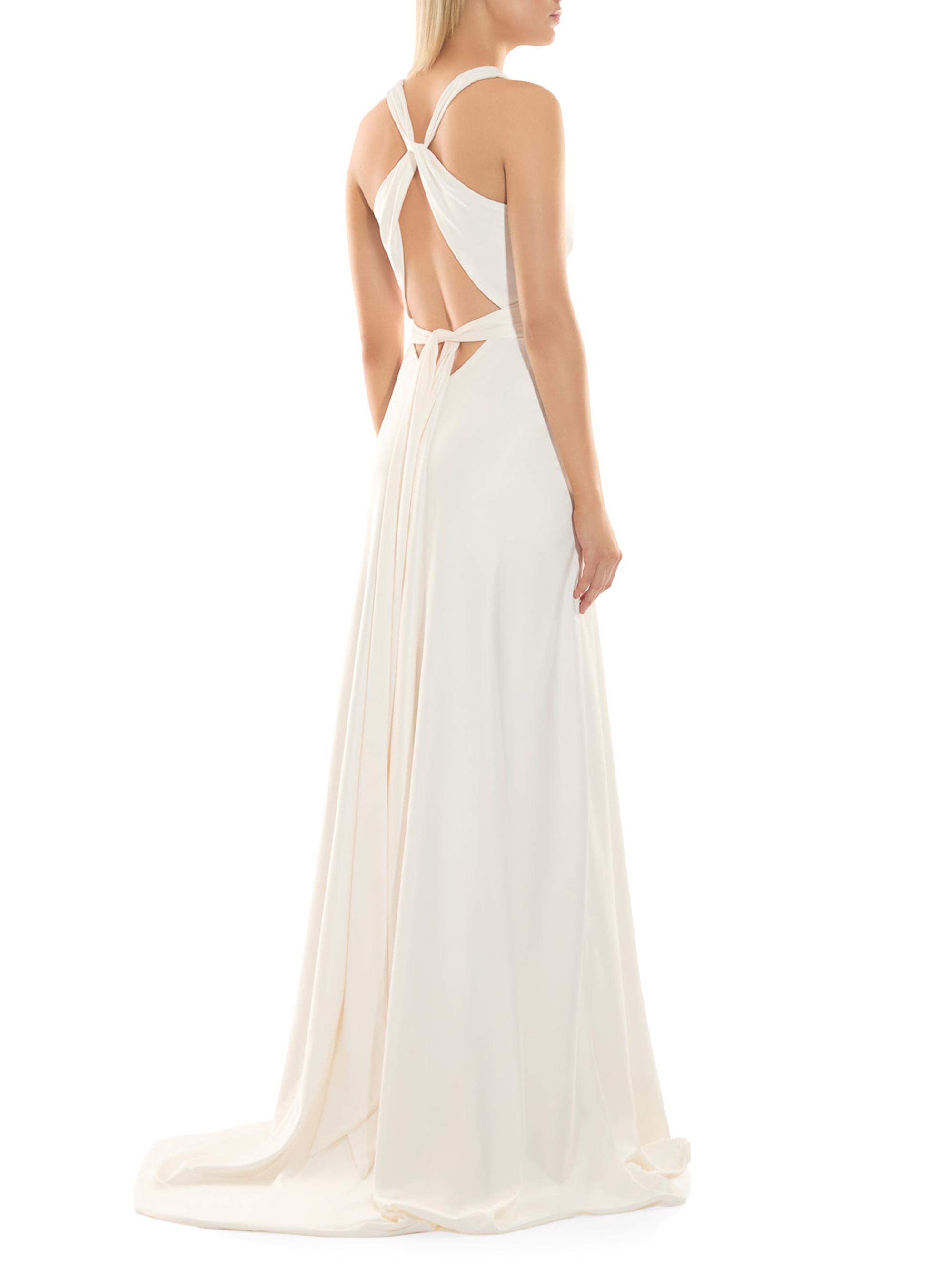 Zhivago Women's Halterneck A-Line Gown - | Thumbnail 4