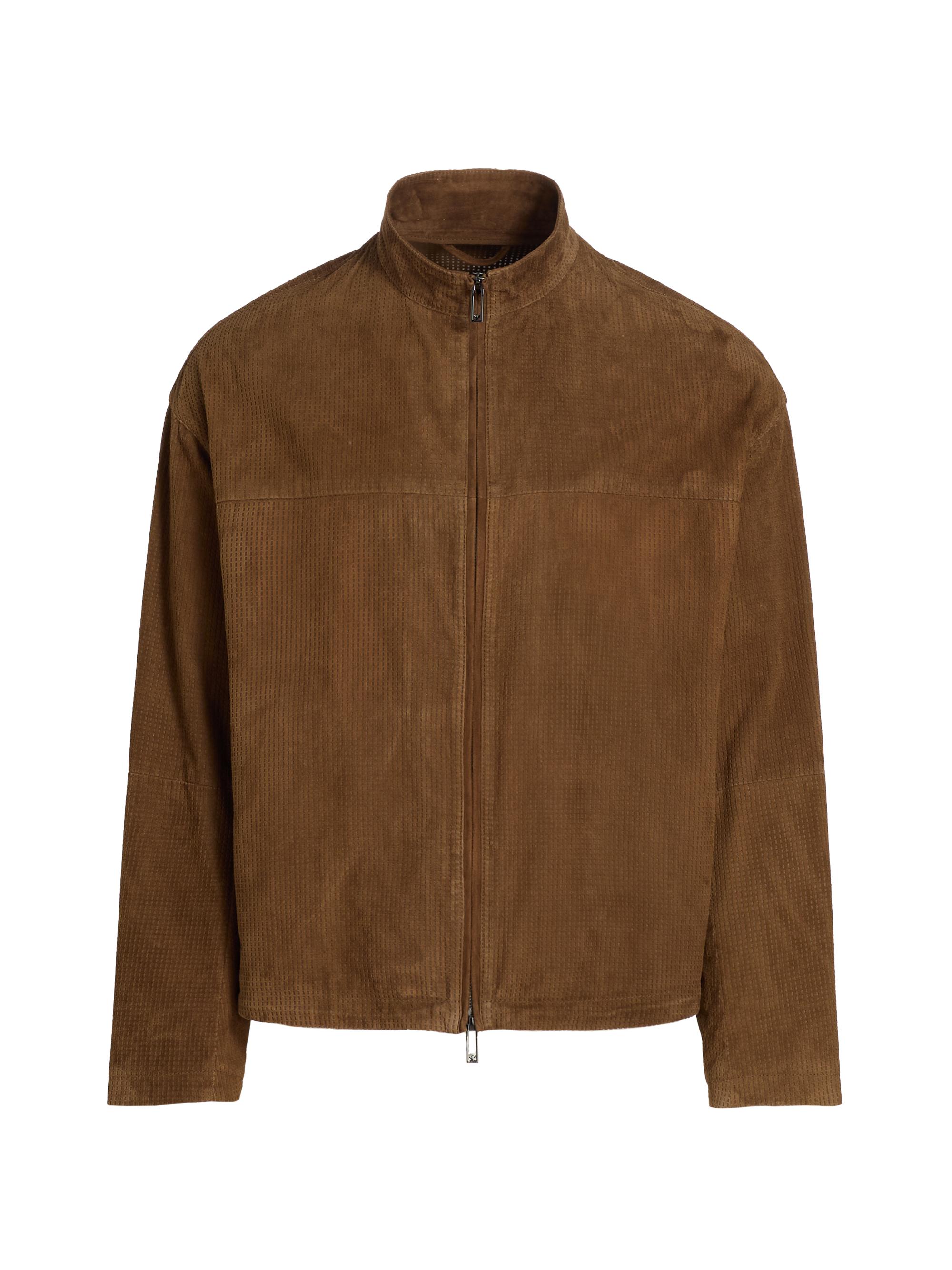 Emporio Armani Stretch Nylon Zip-Front Jacket | Saks Fifth Avenue