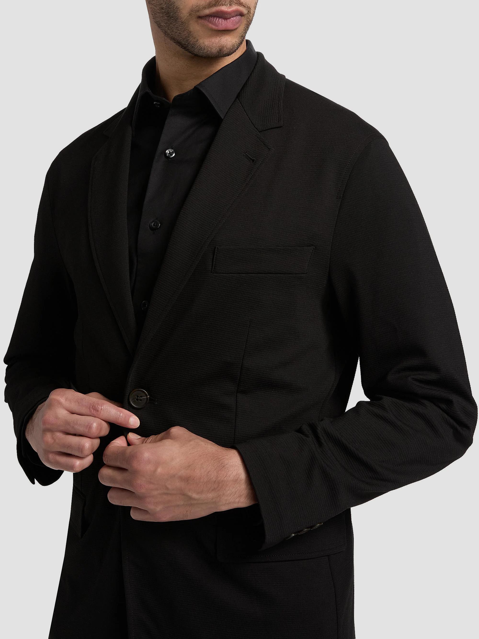Emporio Armani Horizontal Textured Soft Jacket | Saks Fifth Avenue