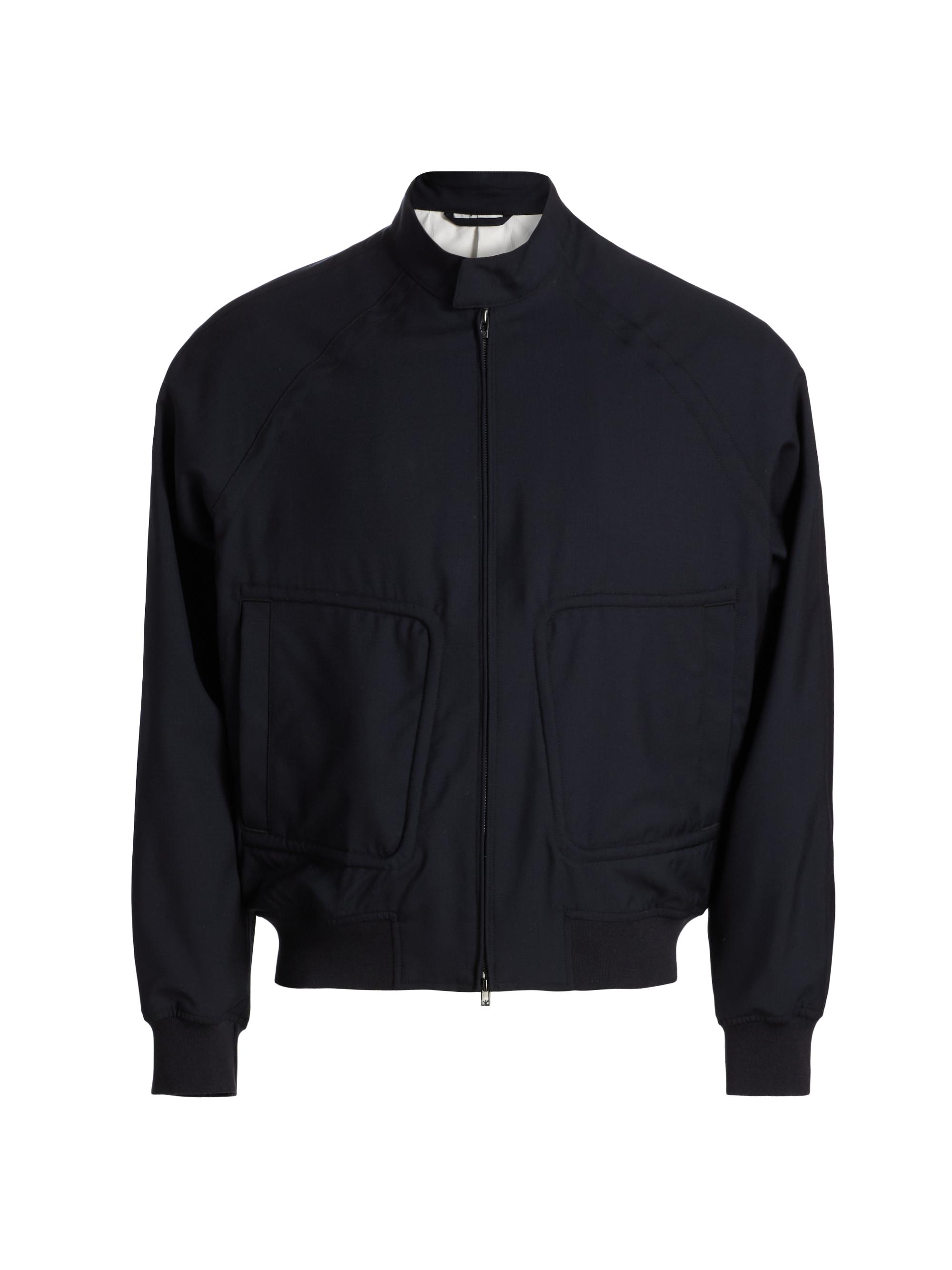 Emporio Armani Stretch Nylon Zip-Front Jacket | Saks Fifth Avenue