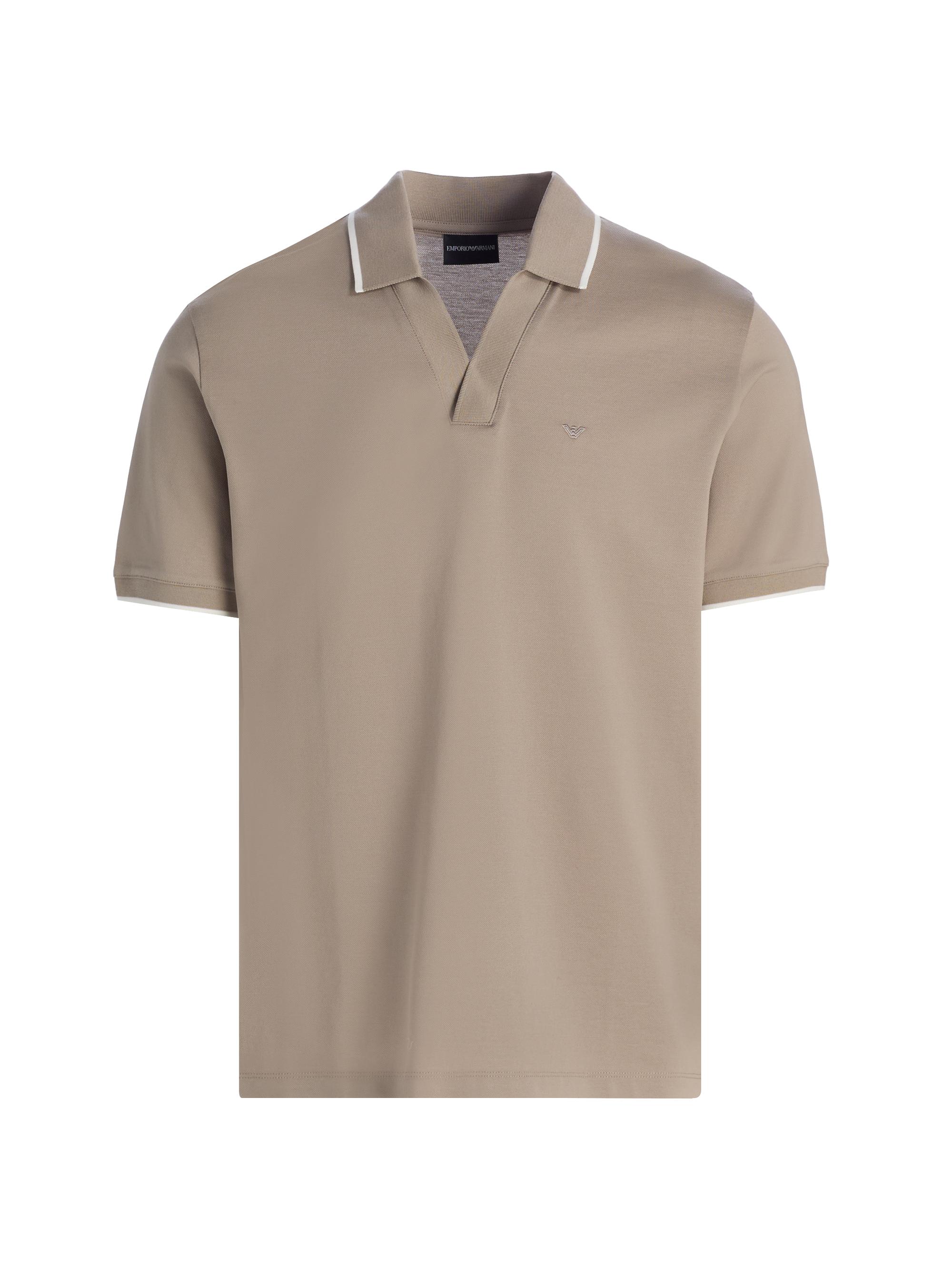 Emporio Armani Knit Textured Polo Shirt | Saks Fifth Avenue