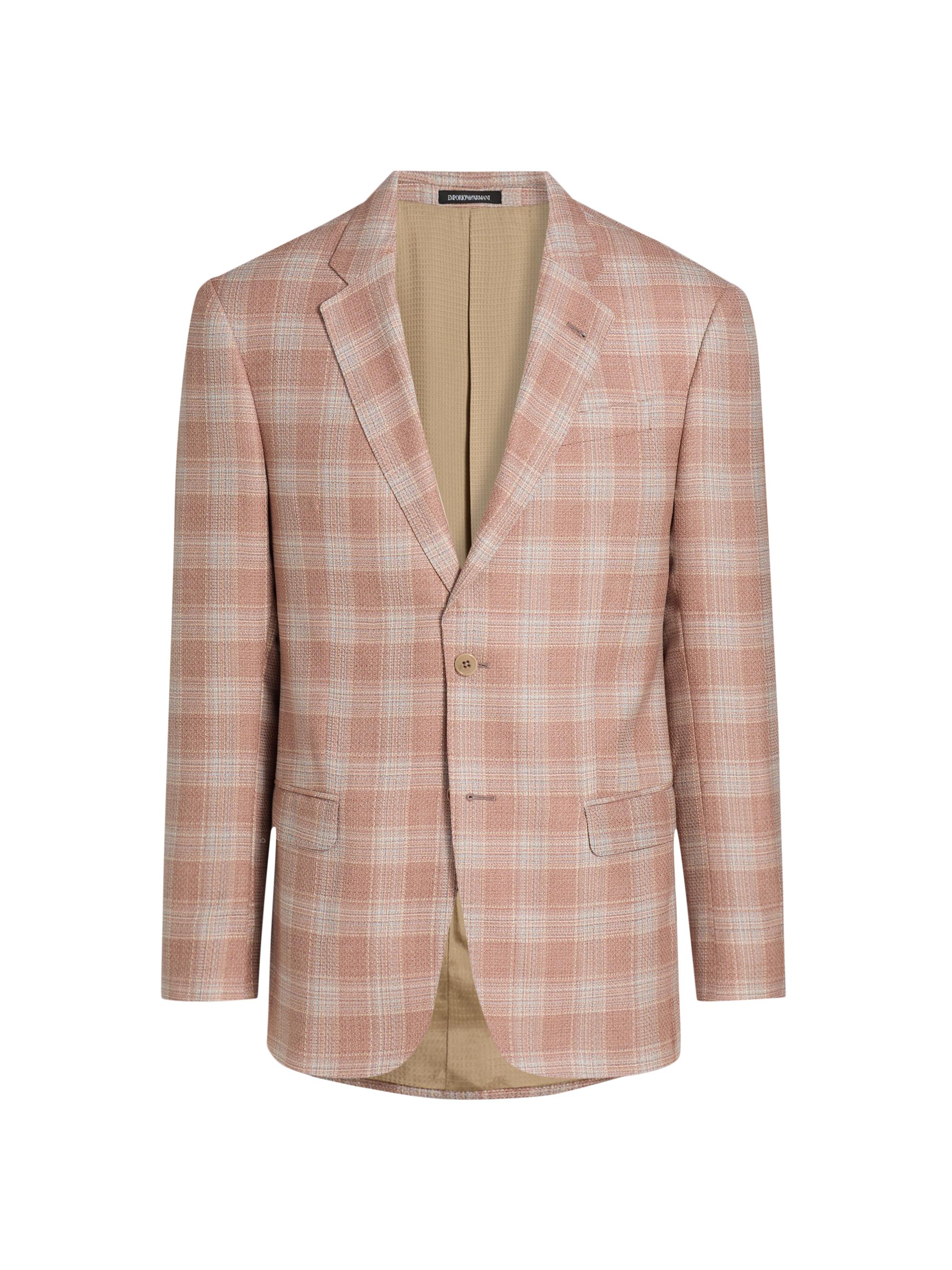 Plaid Wool Sport Coat
