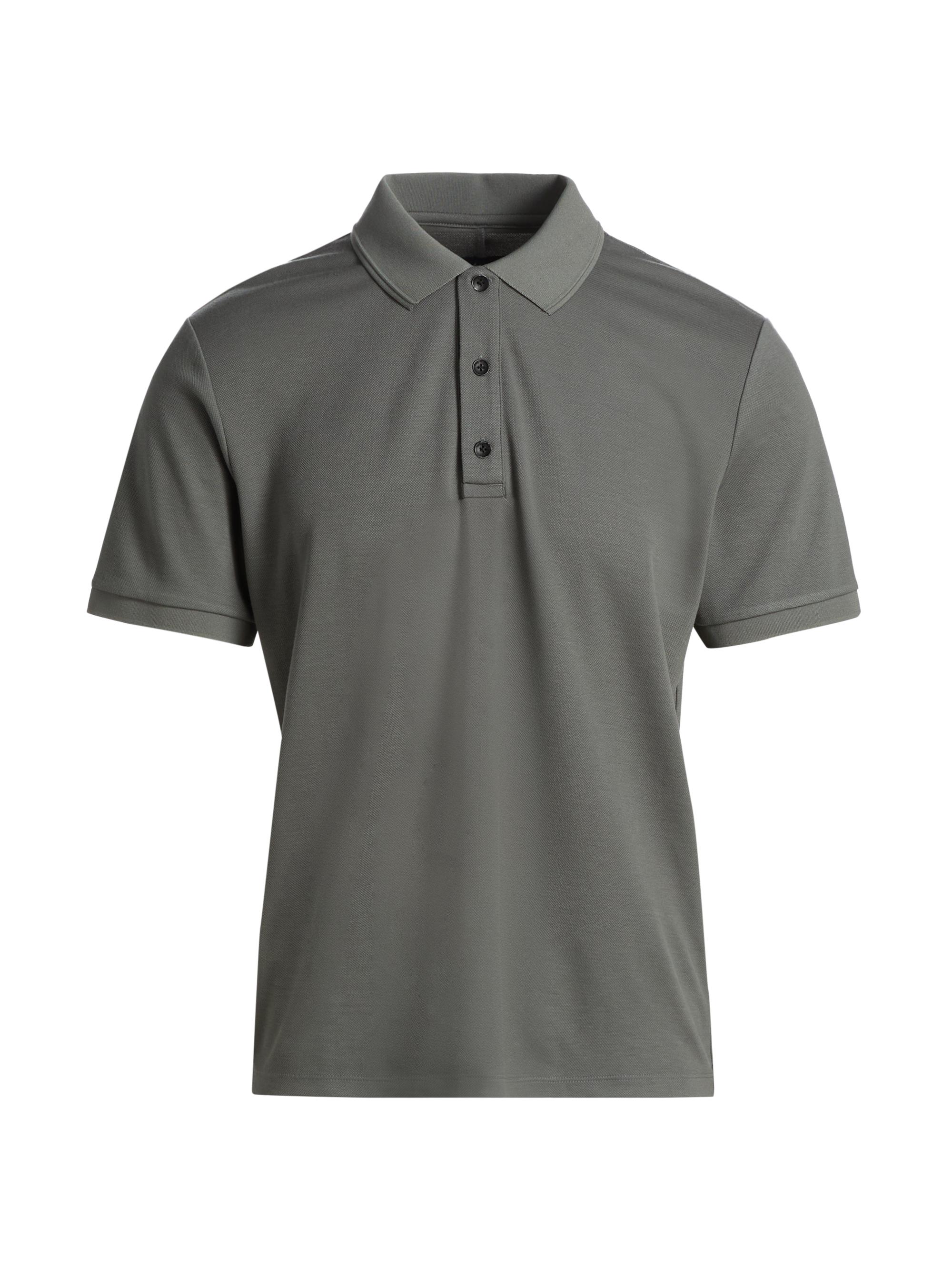 rag & bone Men's K-P Slim-Fit Polo Shirt - Grey Mist
