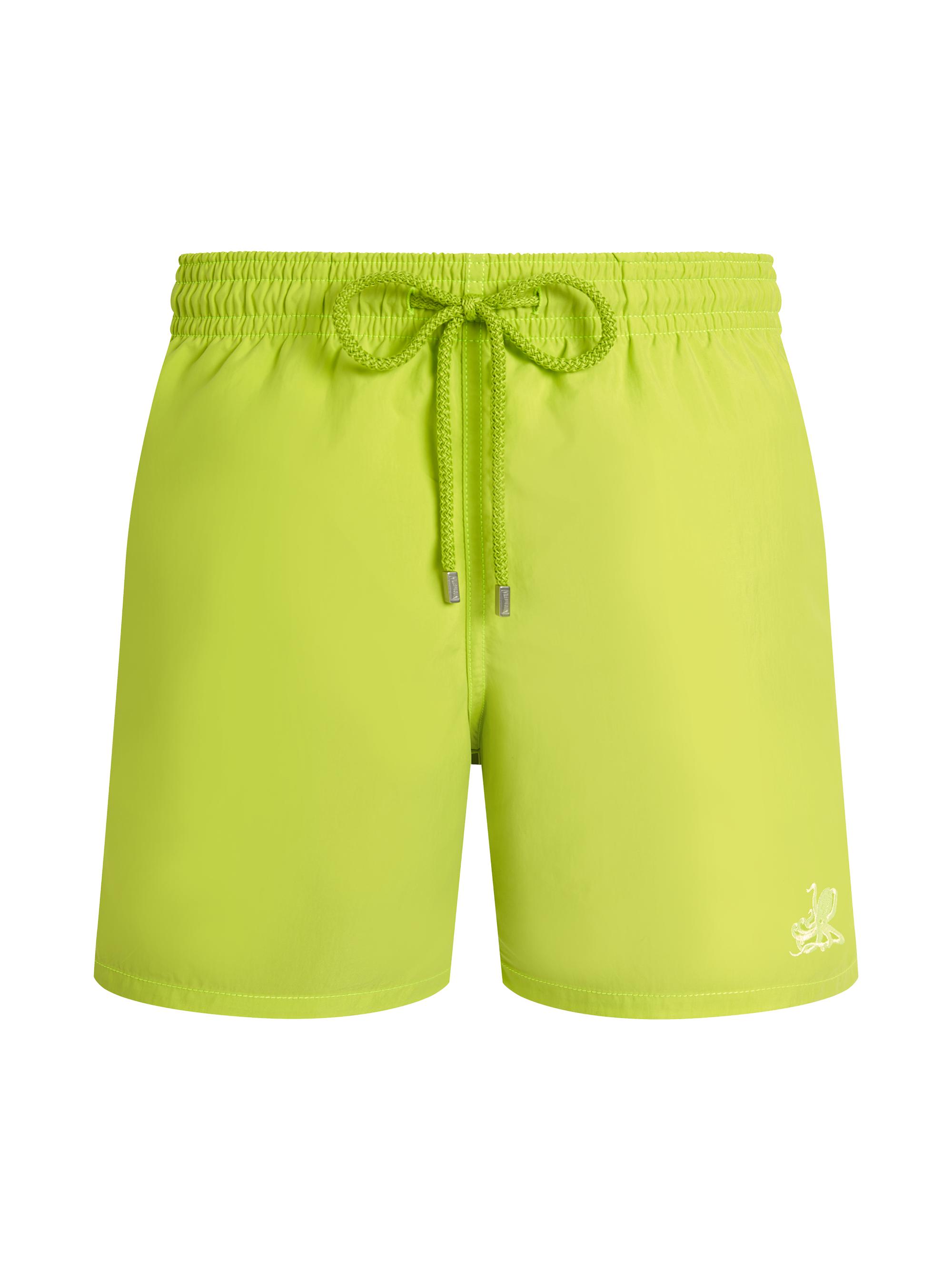 Vilebrequin Men's Water-Reactive Hypnoctopus Swim Shorts - Acid Lime