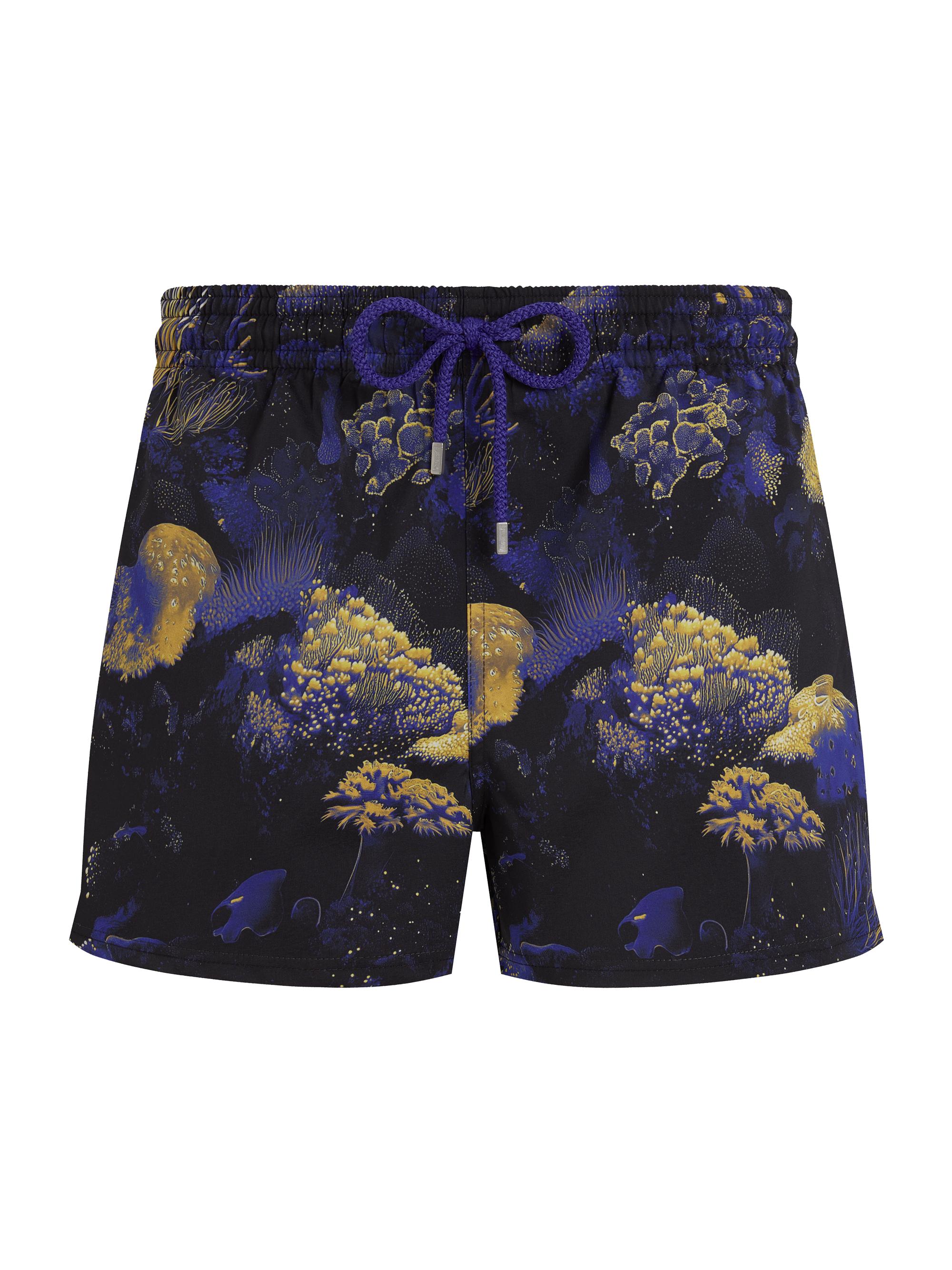 Vilebrequin Men's Coral Reef Stretch Swim Shorts - Black
