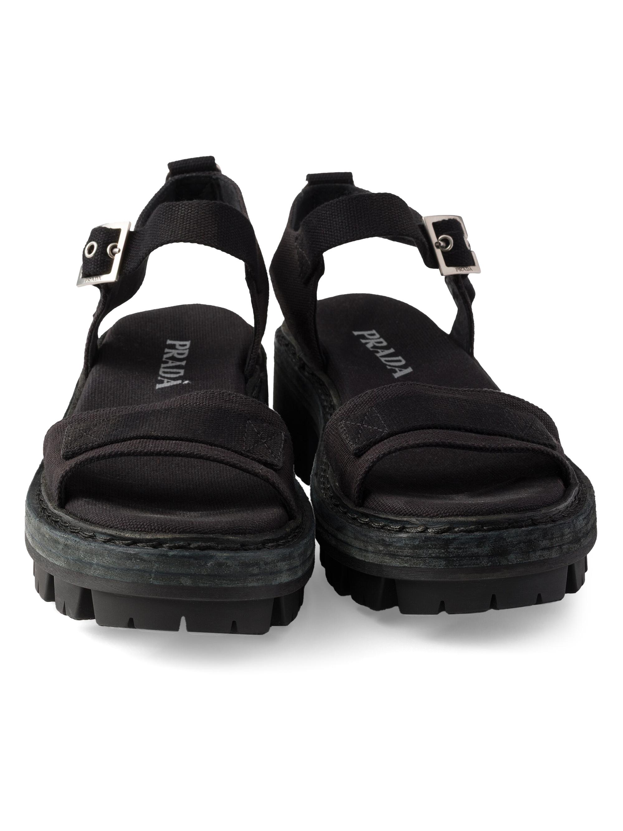Prada Canvas Sandals | Saks Fifth Avenue