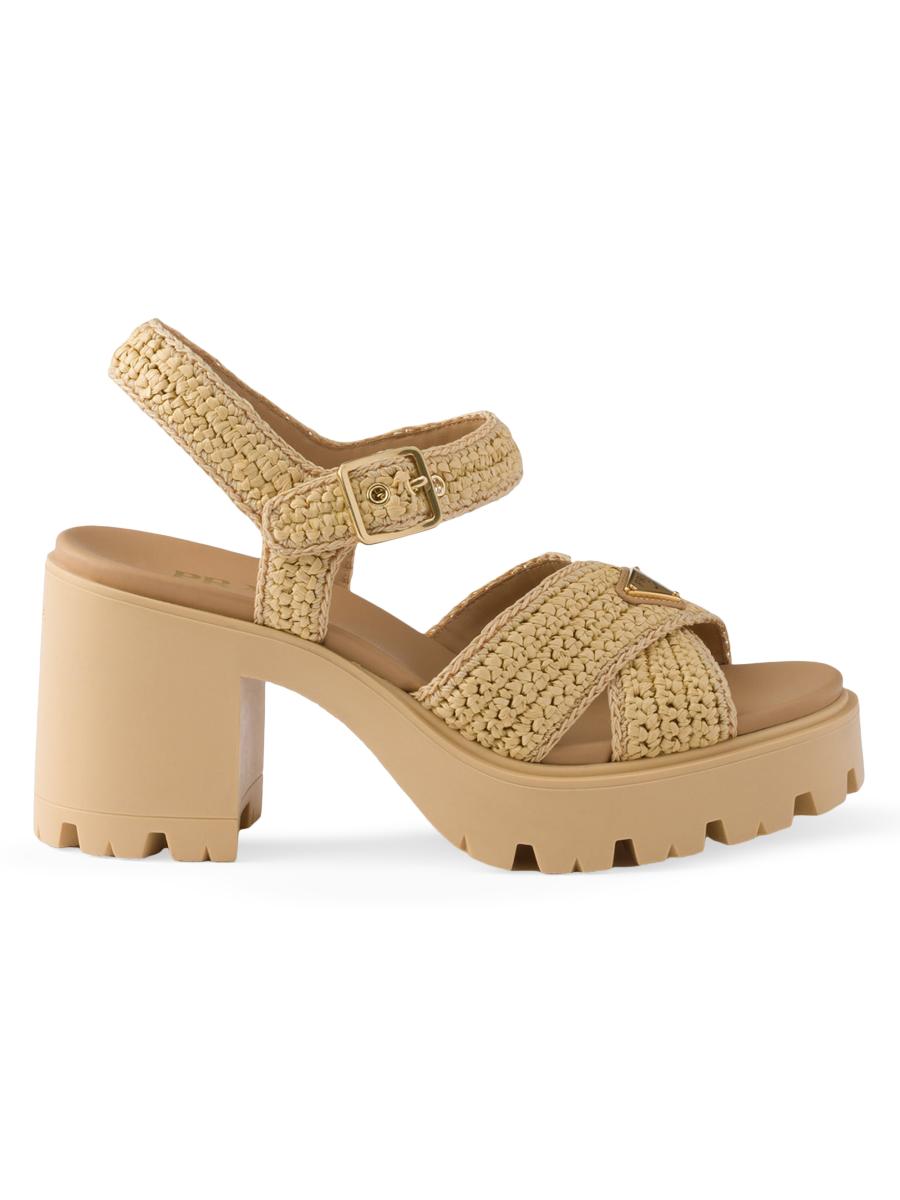 Prada Crochet Sandals | Saks Fifth Avenue
