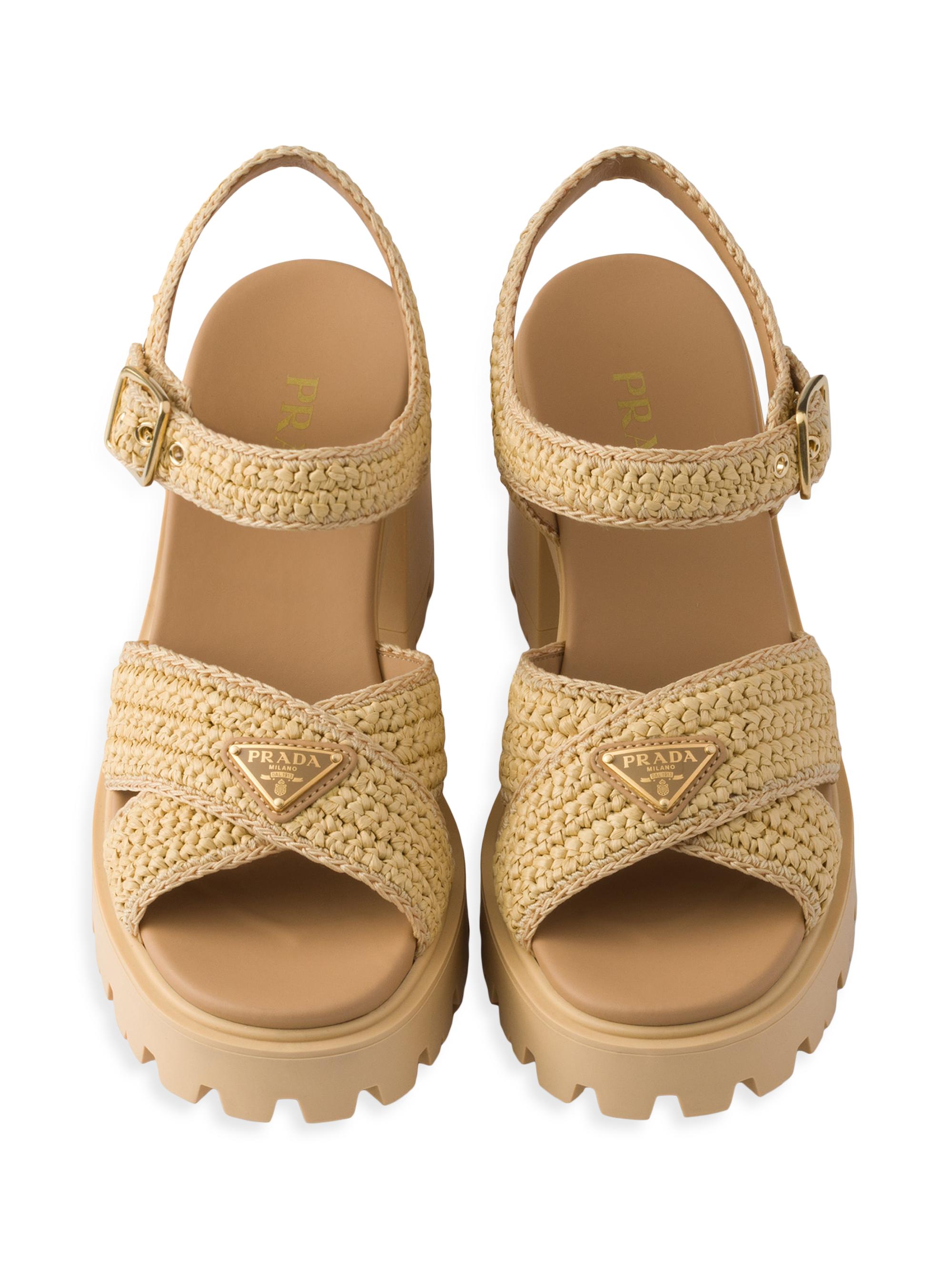 Prada Crochet Sandals | Saks Fifth Avenue