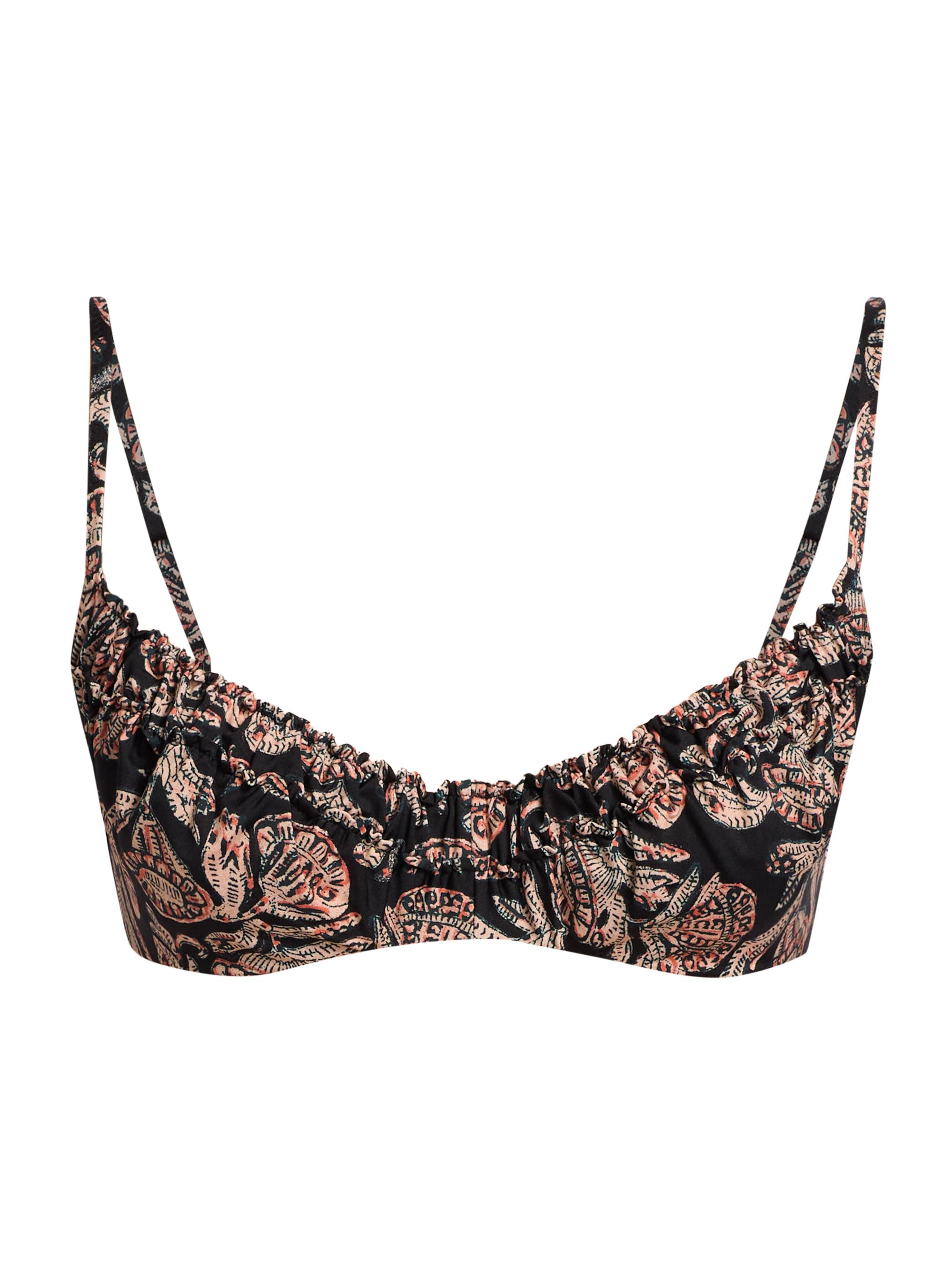 Ulla Johnson Women's Jaya Printed Bikini Top - Jasper