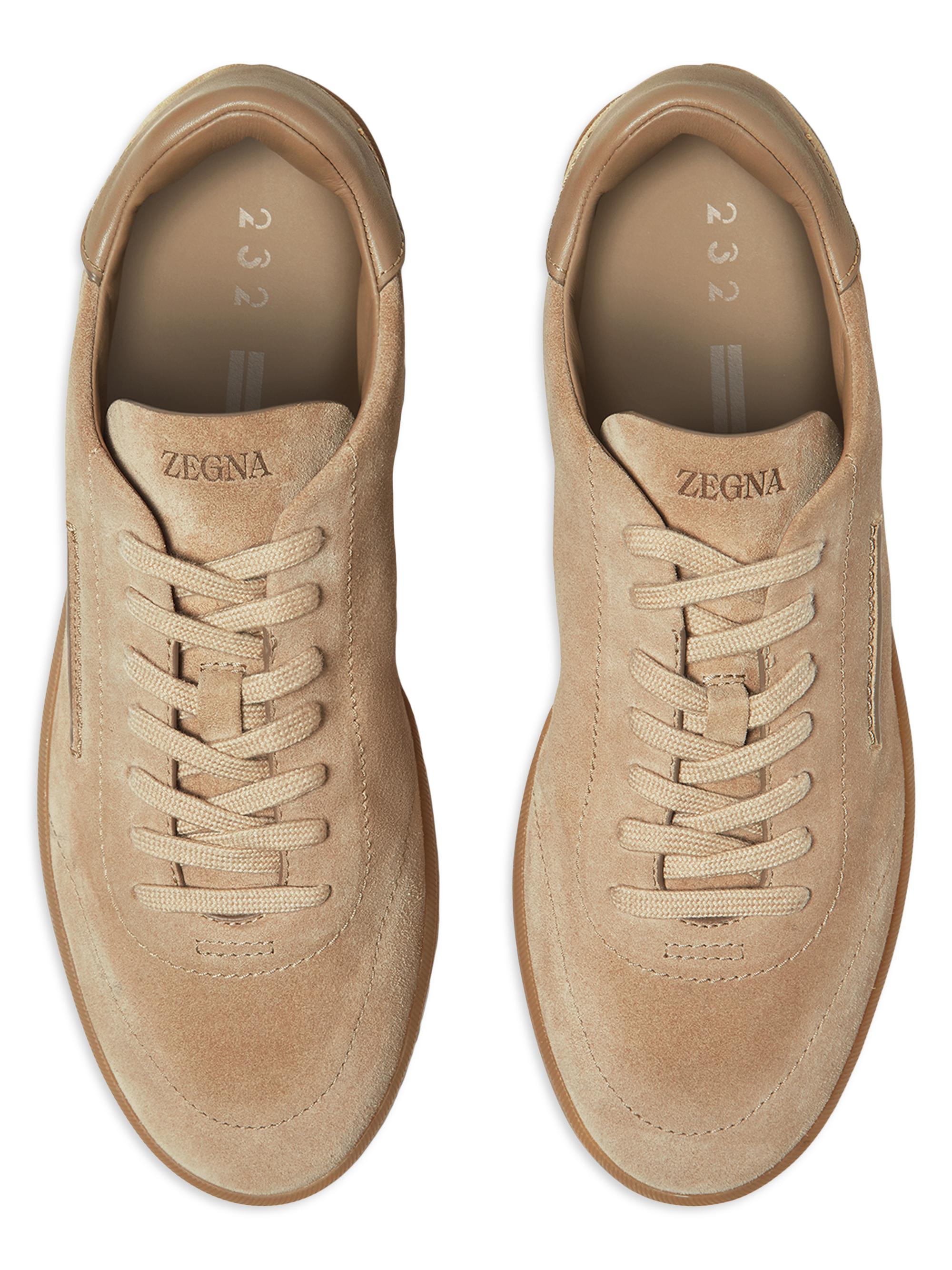 ZEGNA 232 Suede Sneakers | Saks Fifth Avenue