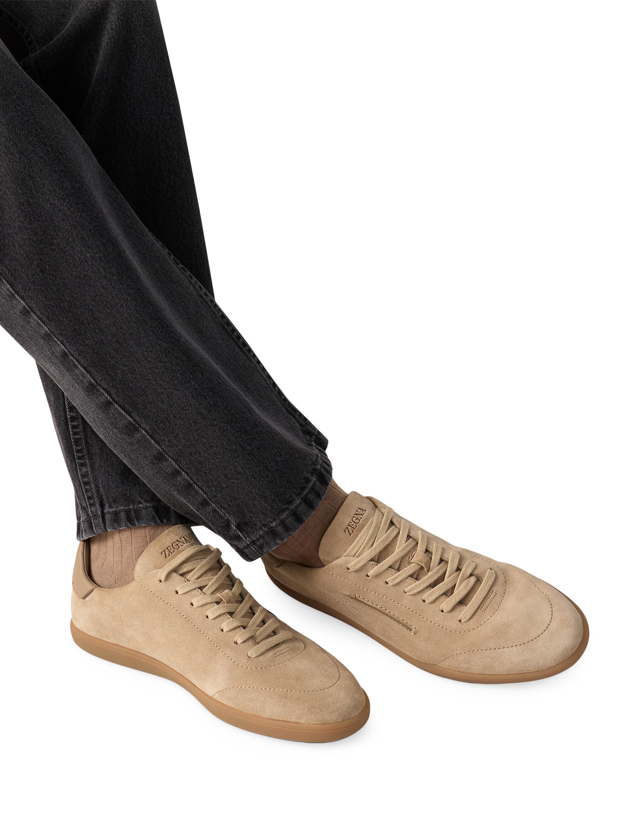ZEGNA 232 Suede Sneakers | Saks Fifth Avenue