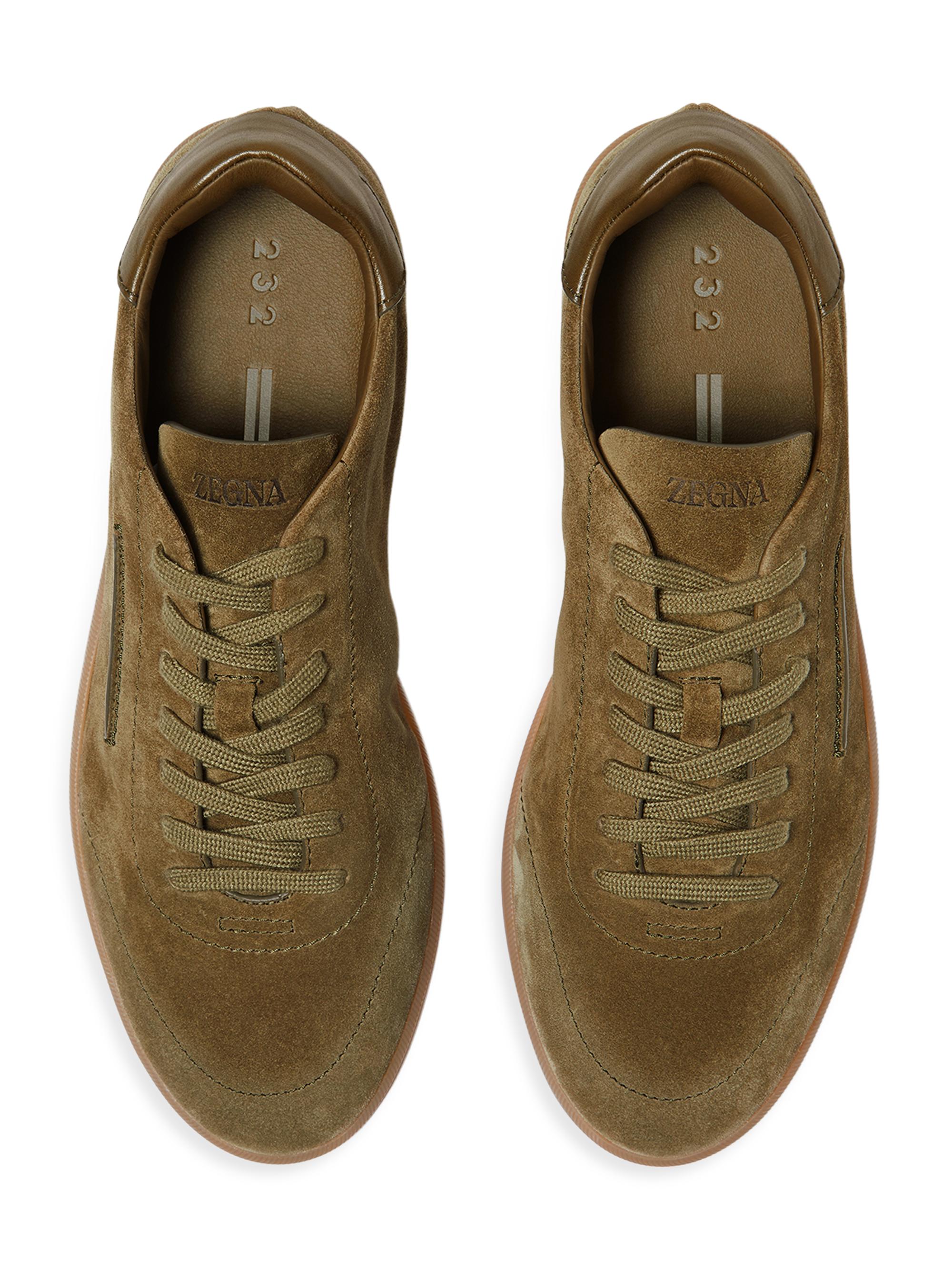 ZEGNA 232 Suede Sneakers | Saks Fifth Avenue