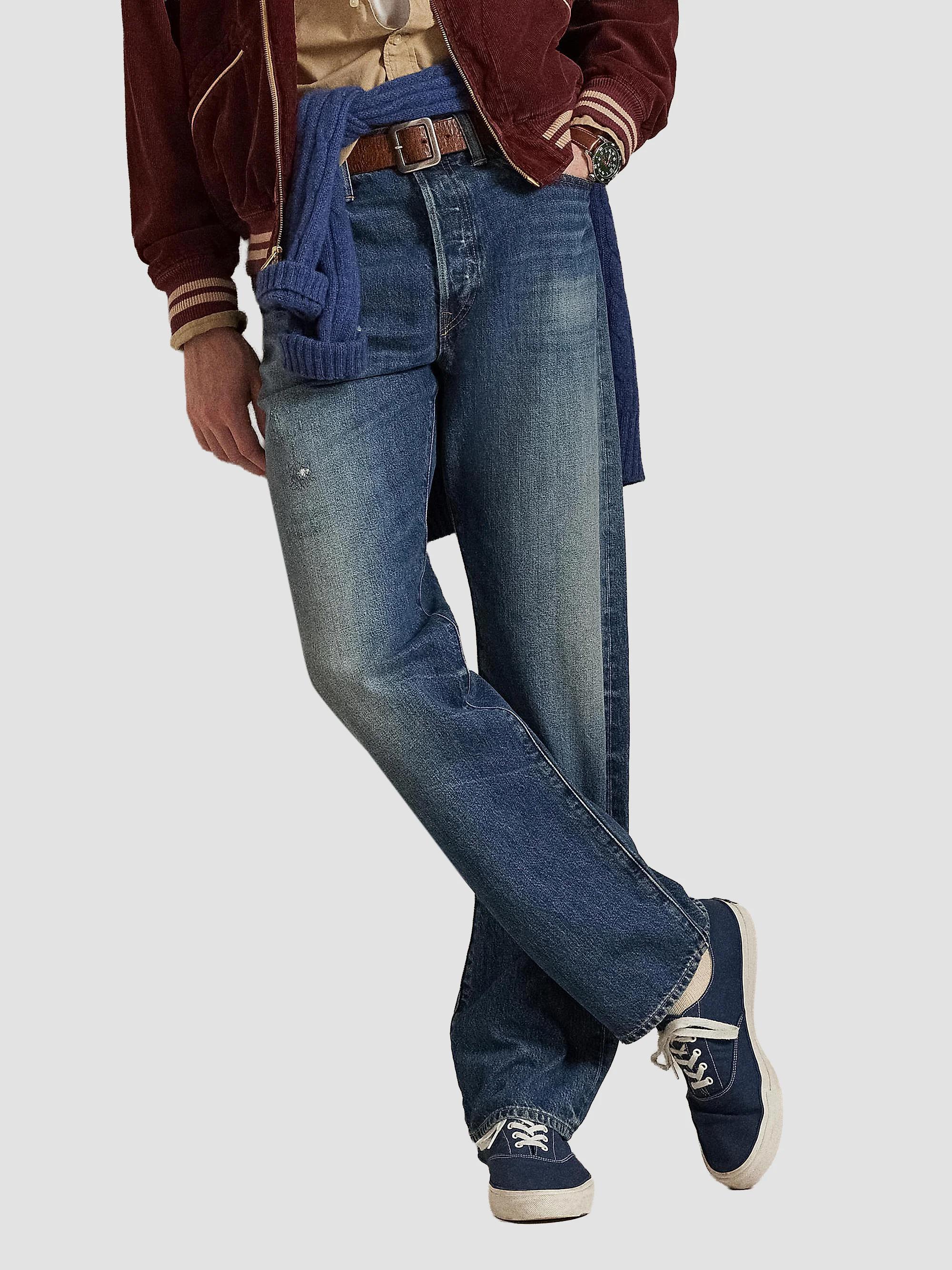 Polo Ralph Lauren 3X1 Rigid Kensington Straight-Leg Jeans | Saks