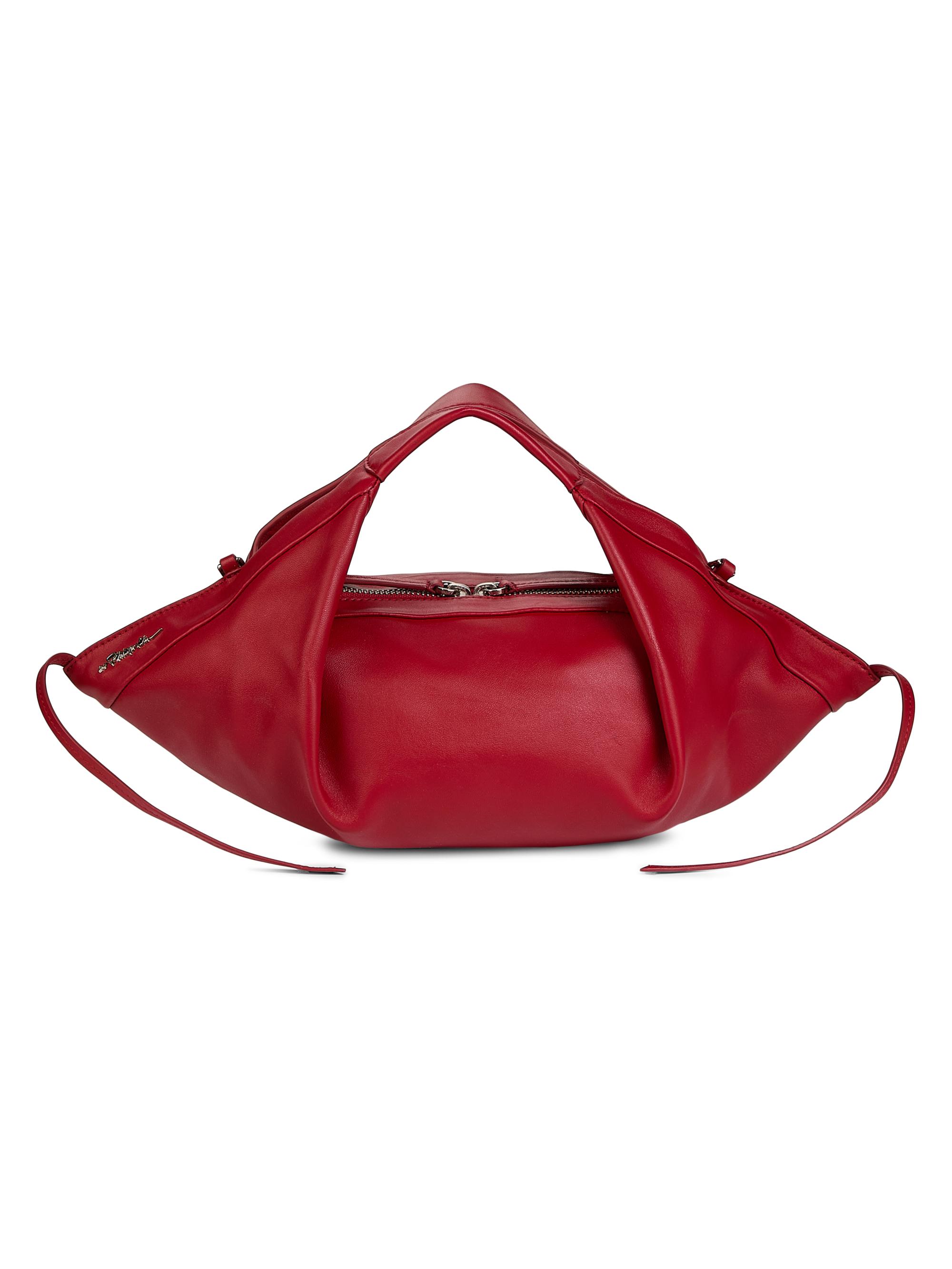 3.1 Phillip Lim Women's Luna Leather Mini Crossbody Bag - Lipstick