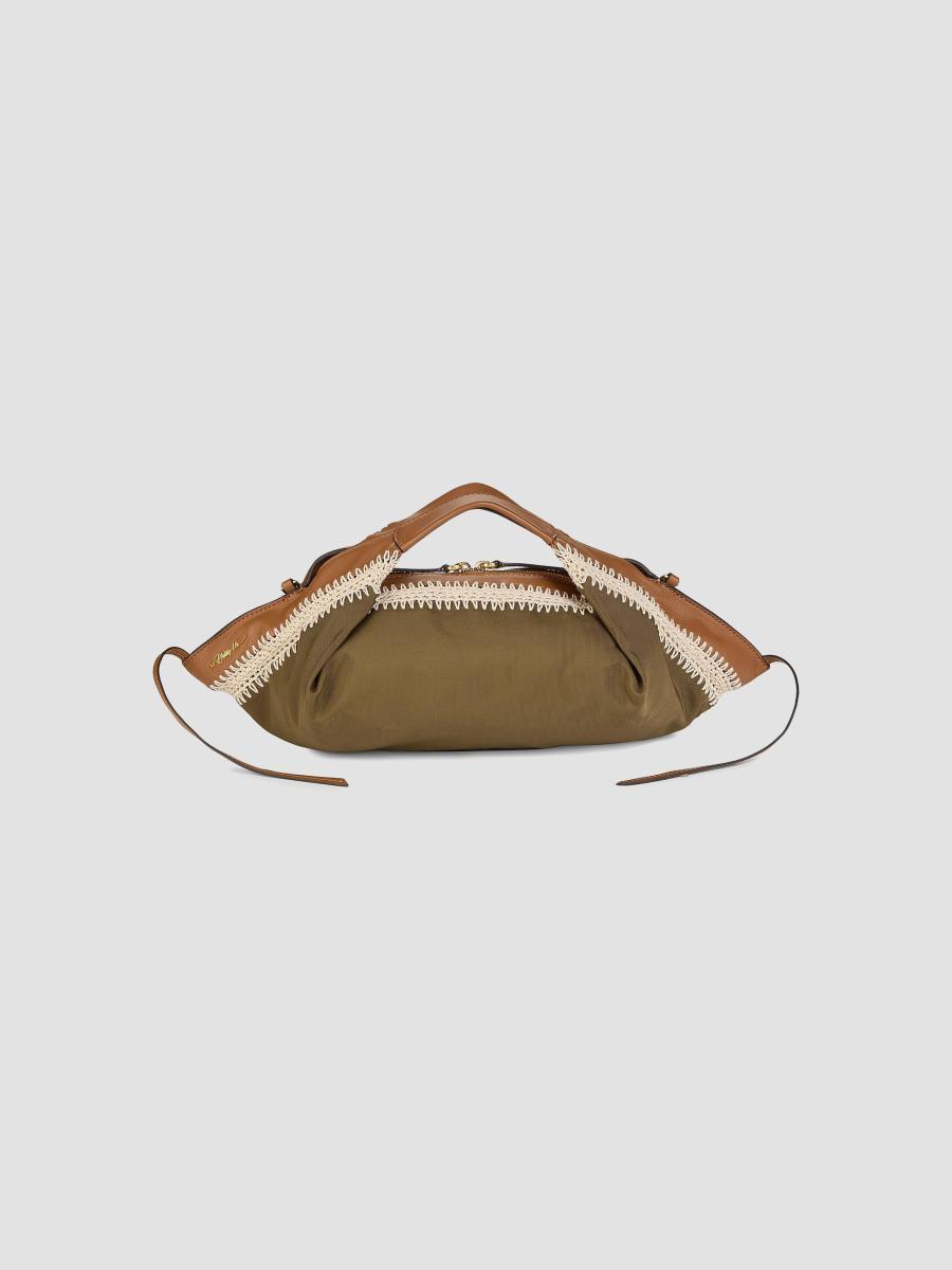 3.1 Phillip Lim Luna Mini Contrast-Stitch Crossbody Bag | Saks