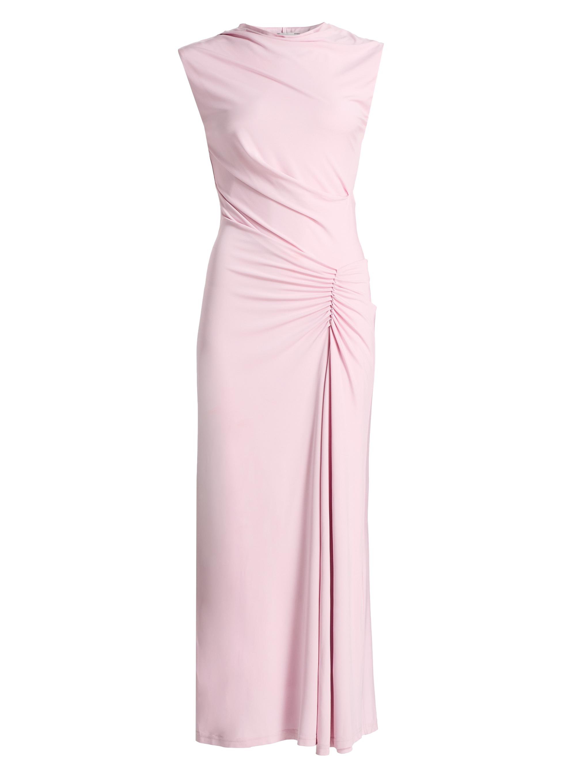 SIMKHAI Women's Acacia Draped Jersey Maxi Dress - Tulip