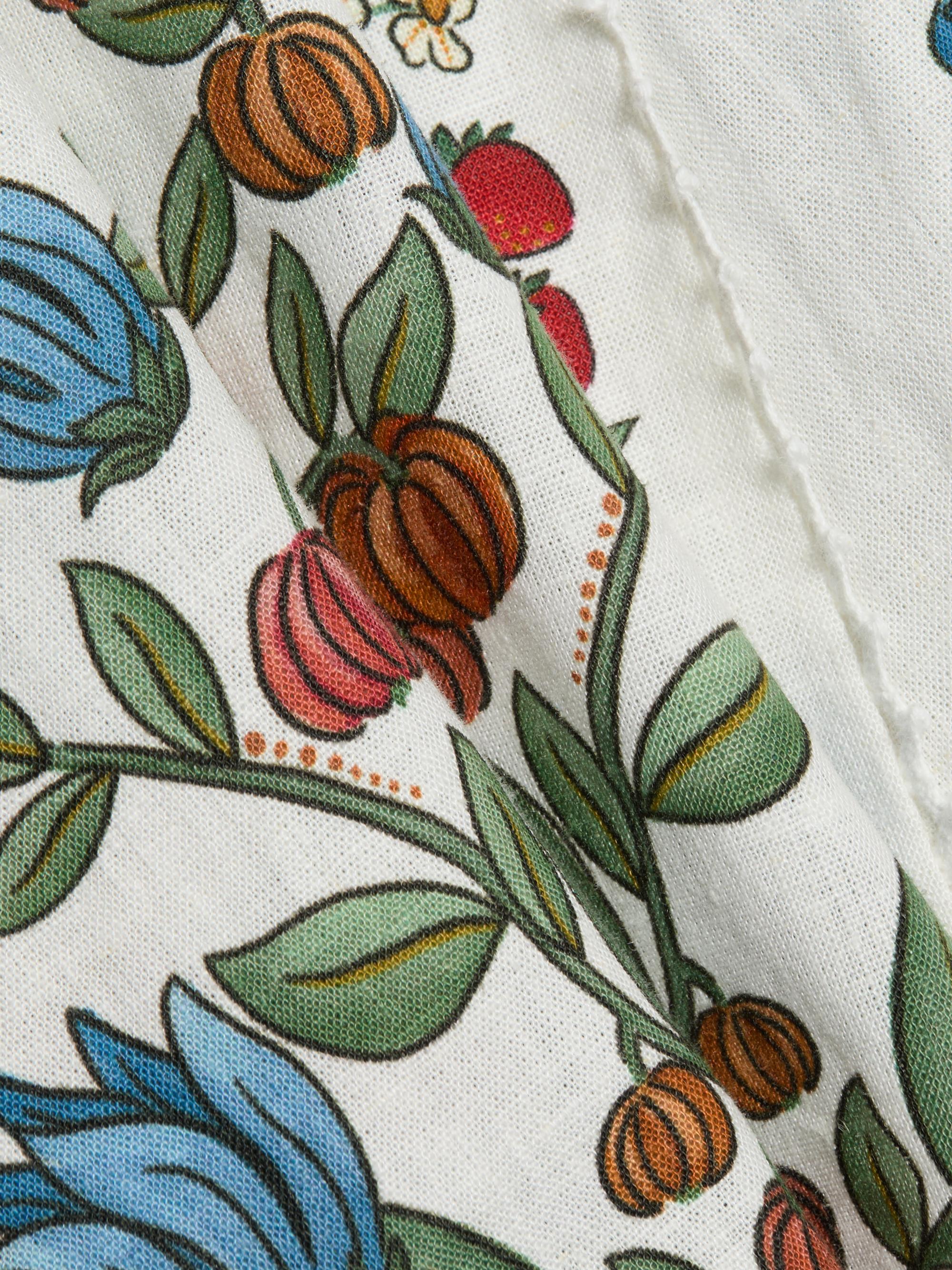 embroidered fruit maxi dress Fruit Party Maxi Dress