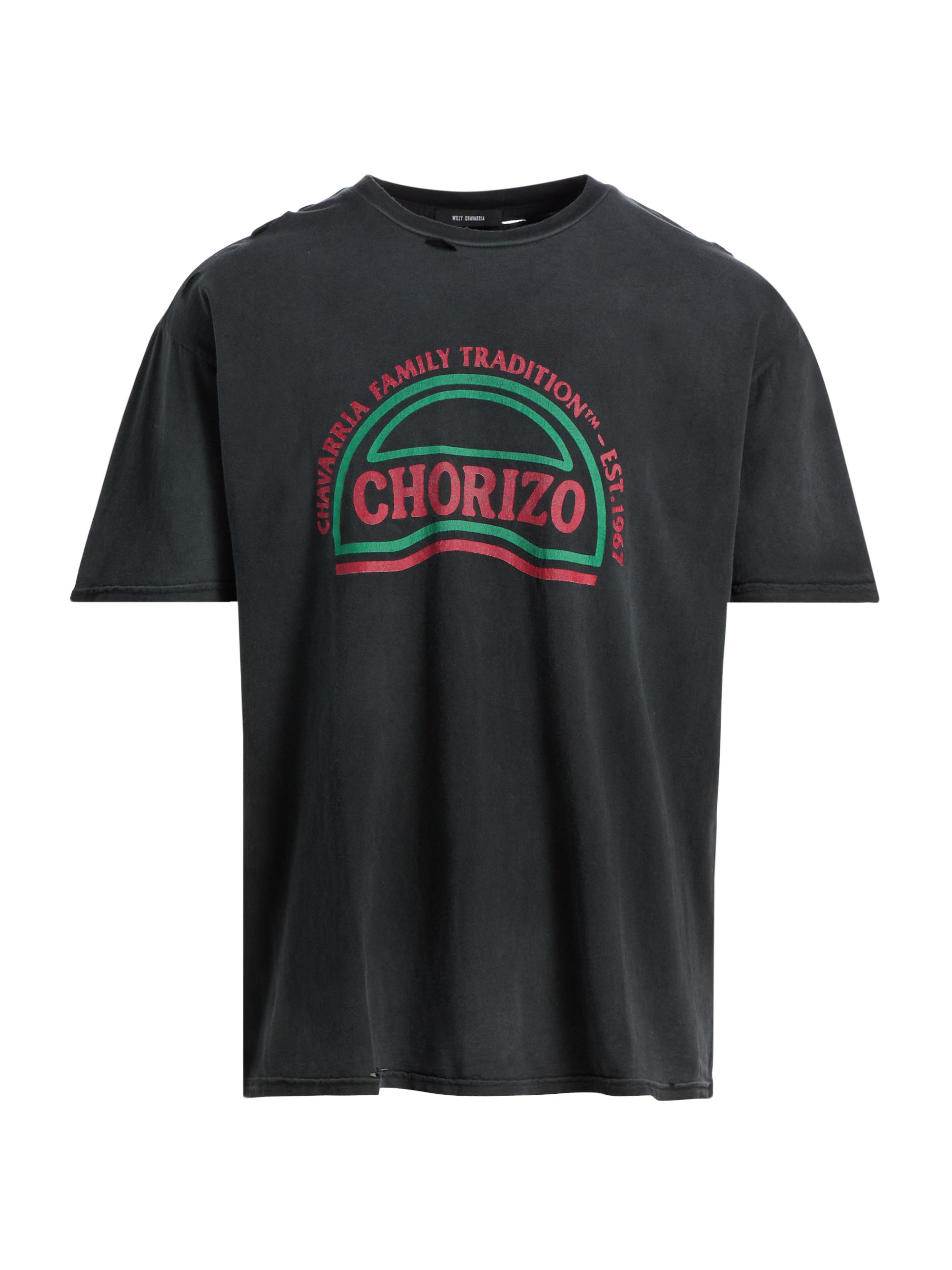 Willy Chavarria Men's Chorizo Easy T-Shirt - Black