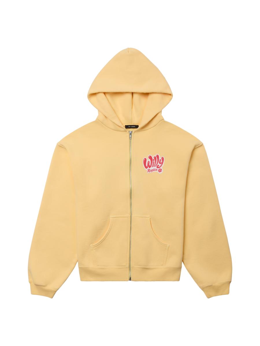 Willy Chavarria Ropita Logo Cotton Zip-Front Hoodie | Saks Fifth