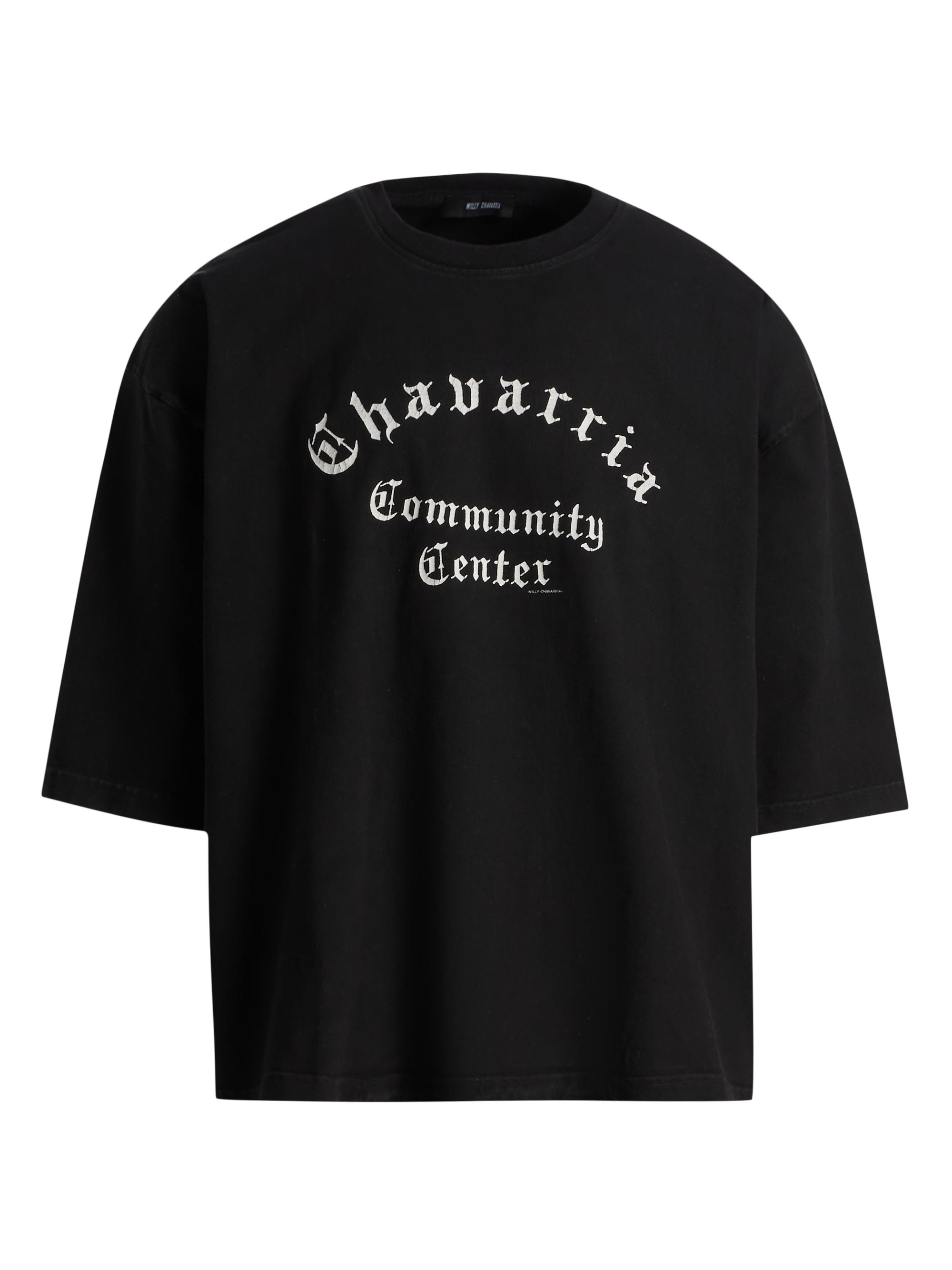 Willy Chavarria Men's Chavarria Community Center Buffalo T-Shirt - Black