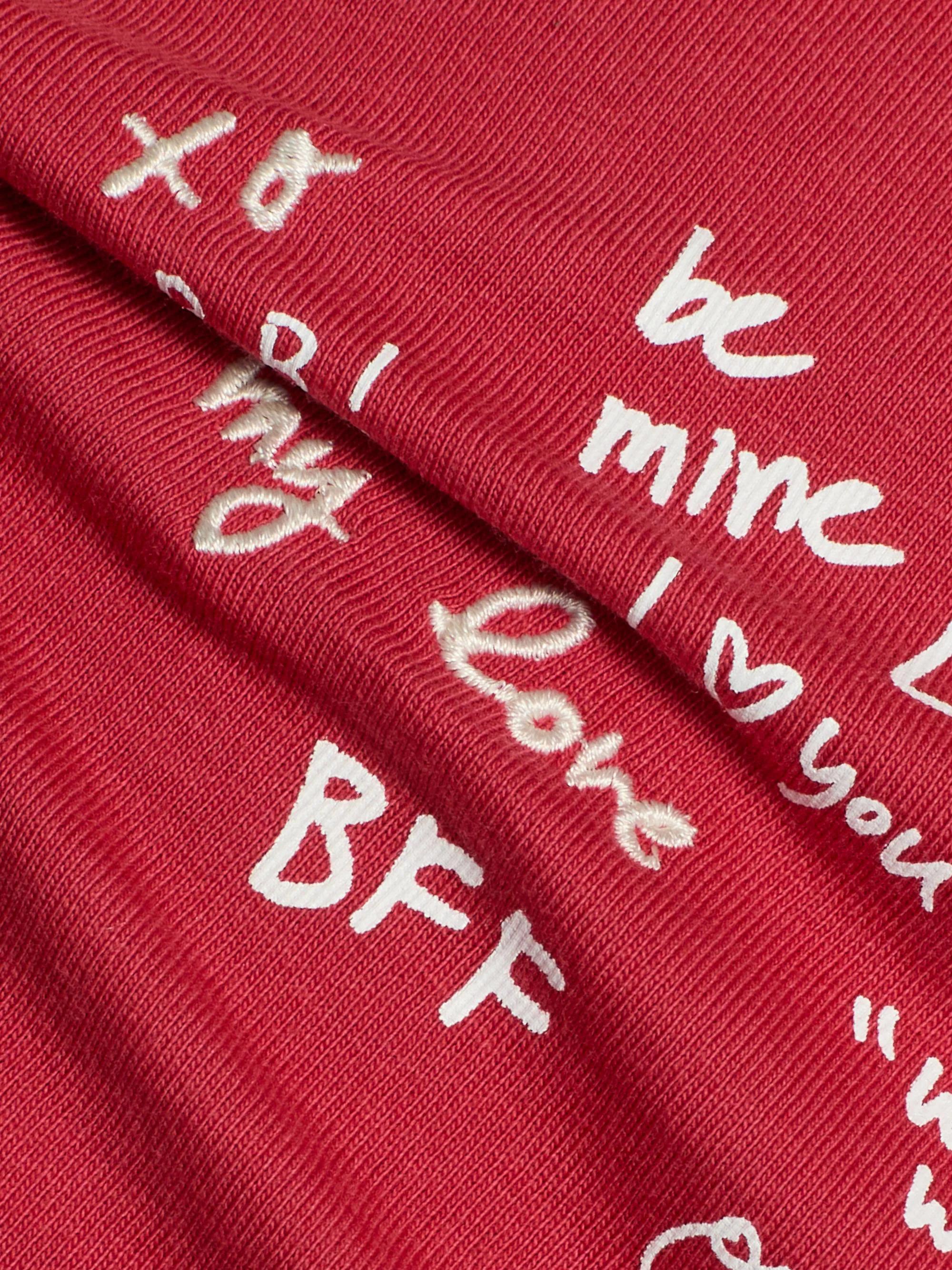 rag & bone Sweetheart Phrases Ringer T-Shirt | Saks Fifth Avenue