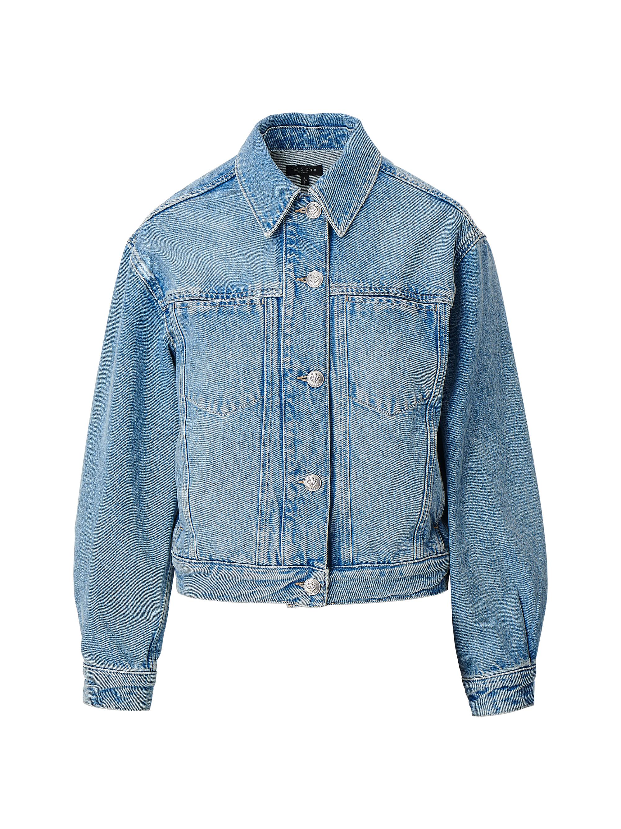 FRAME Destroyed Vintage Denim Jacket | Saks Fifth Avenue