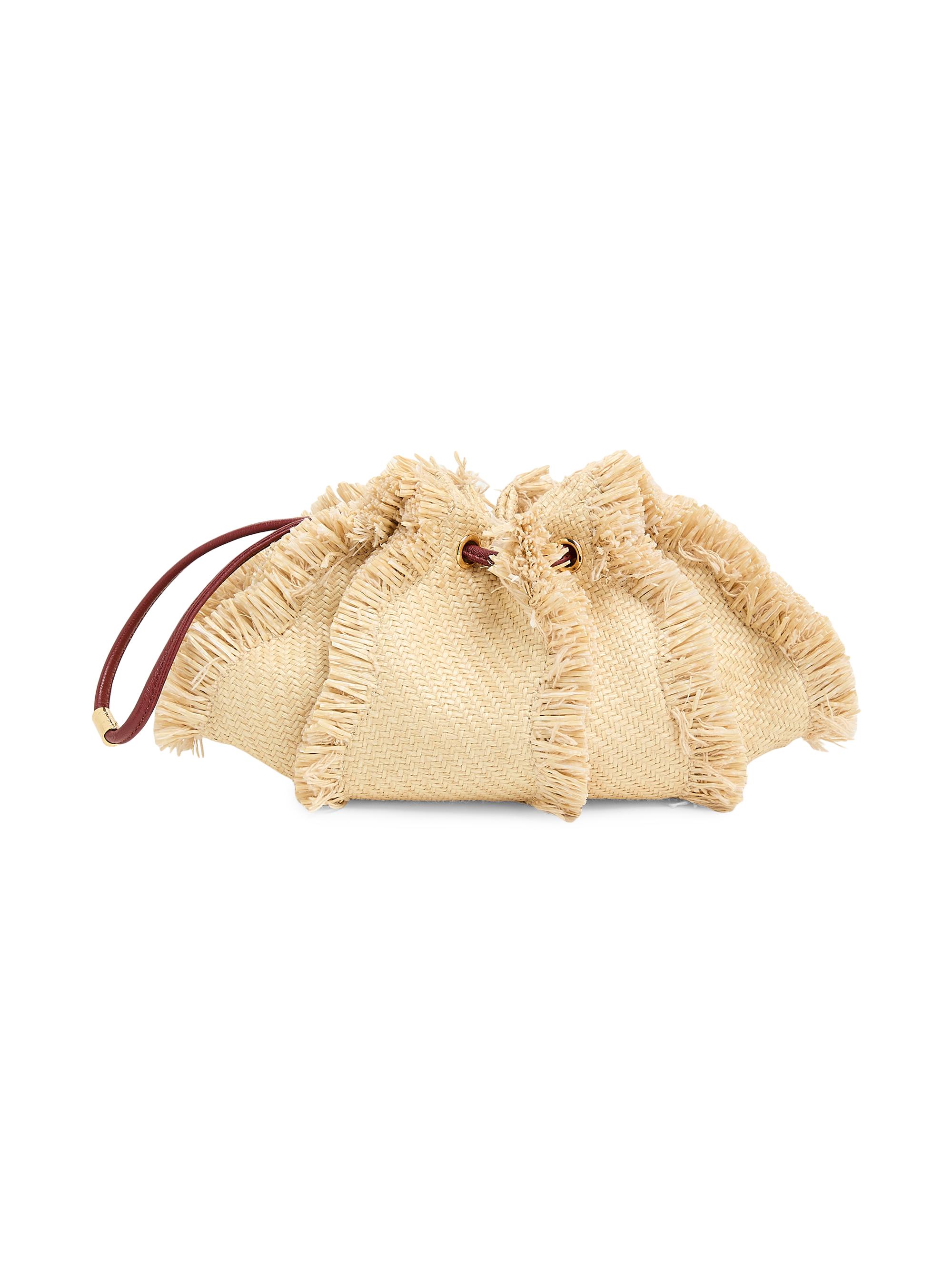 Ulla Johnson Women's Adria  Raffia Crossbody Bag - Natural