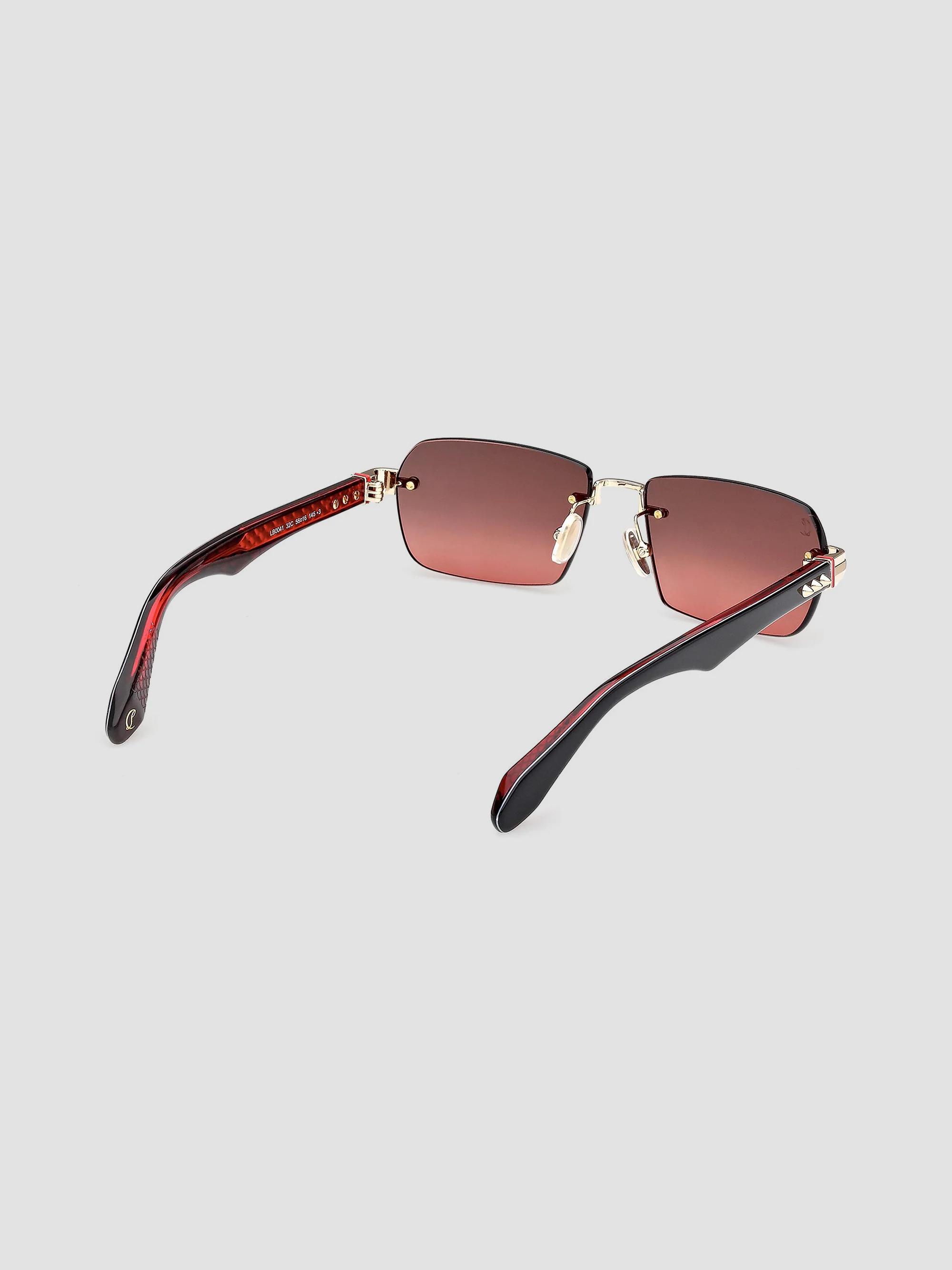 Christian Louboutin 56MM Rectangular Sunglasses | Saks Fifth Avenue