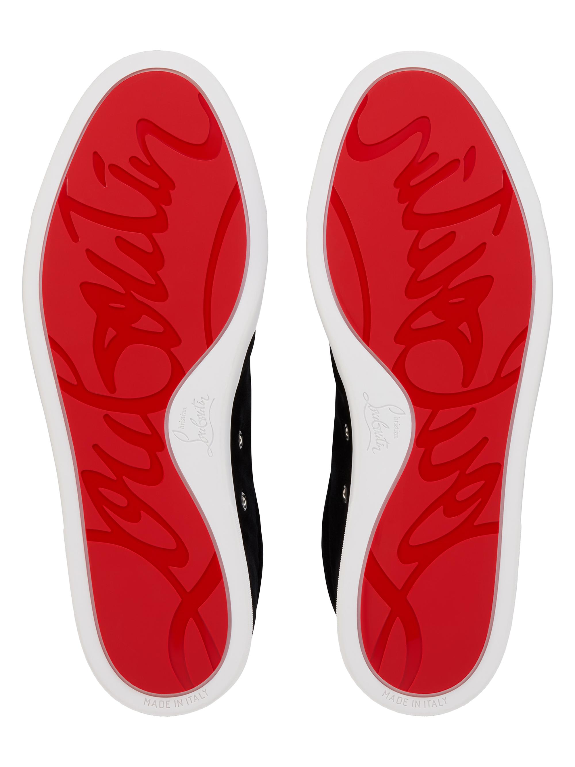 Christian Louboutin Chambelisneak Pin Strass Sneakers | Saks Fifth