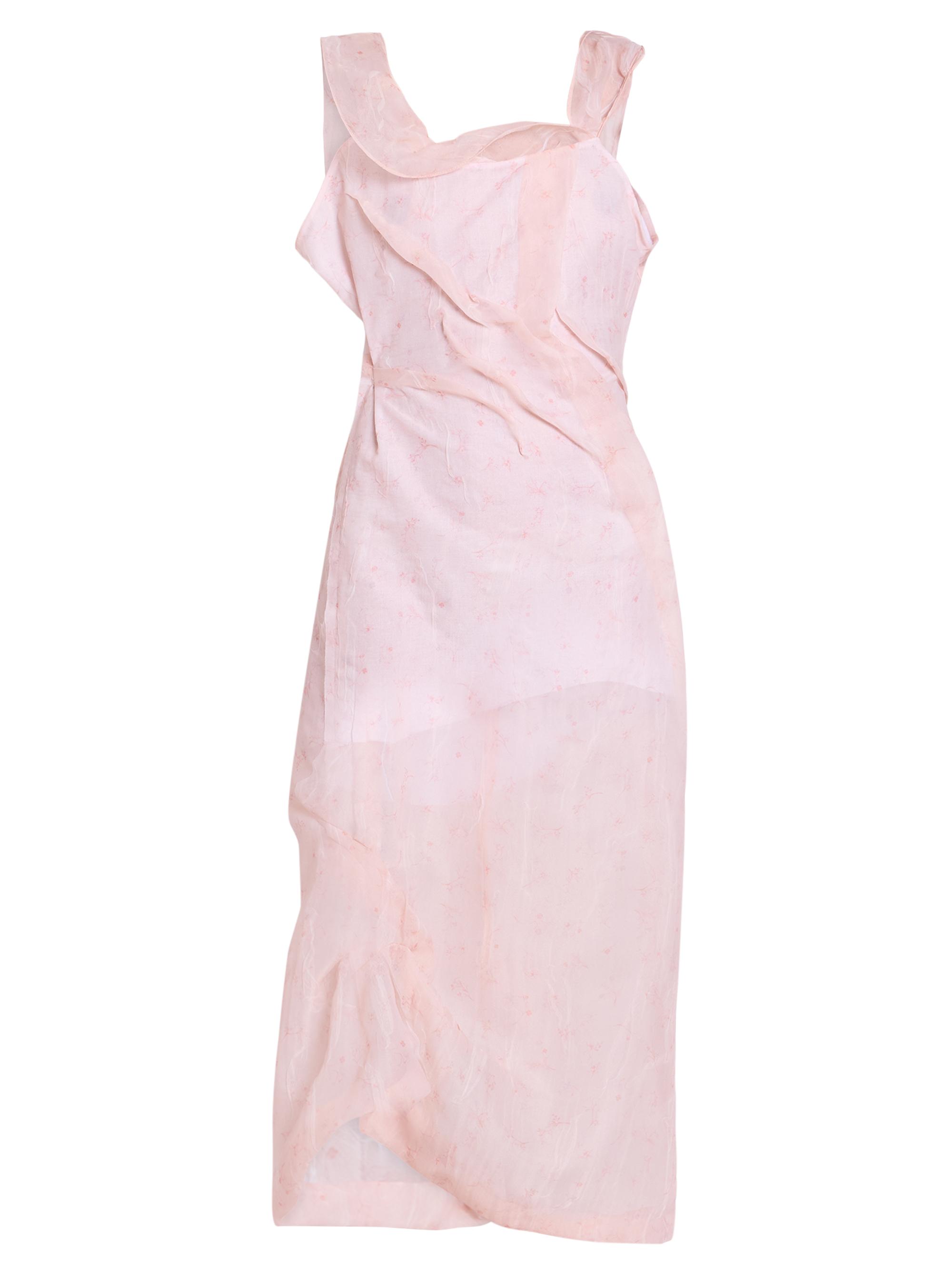 Shoulder Loop Midi-Dress