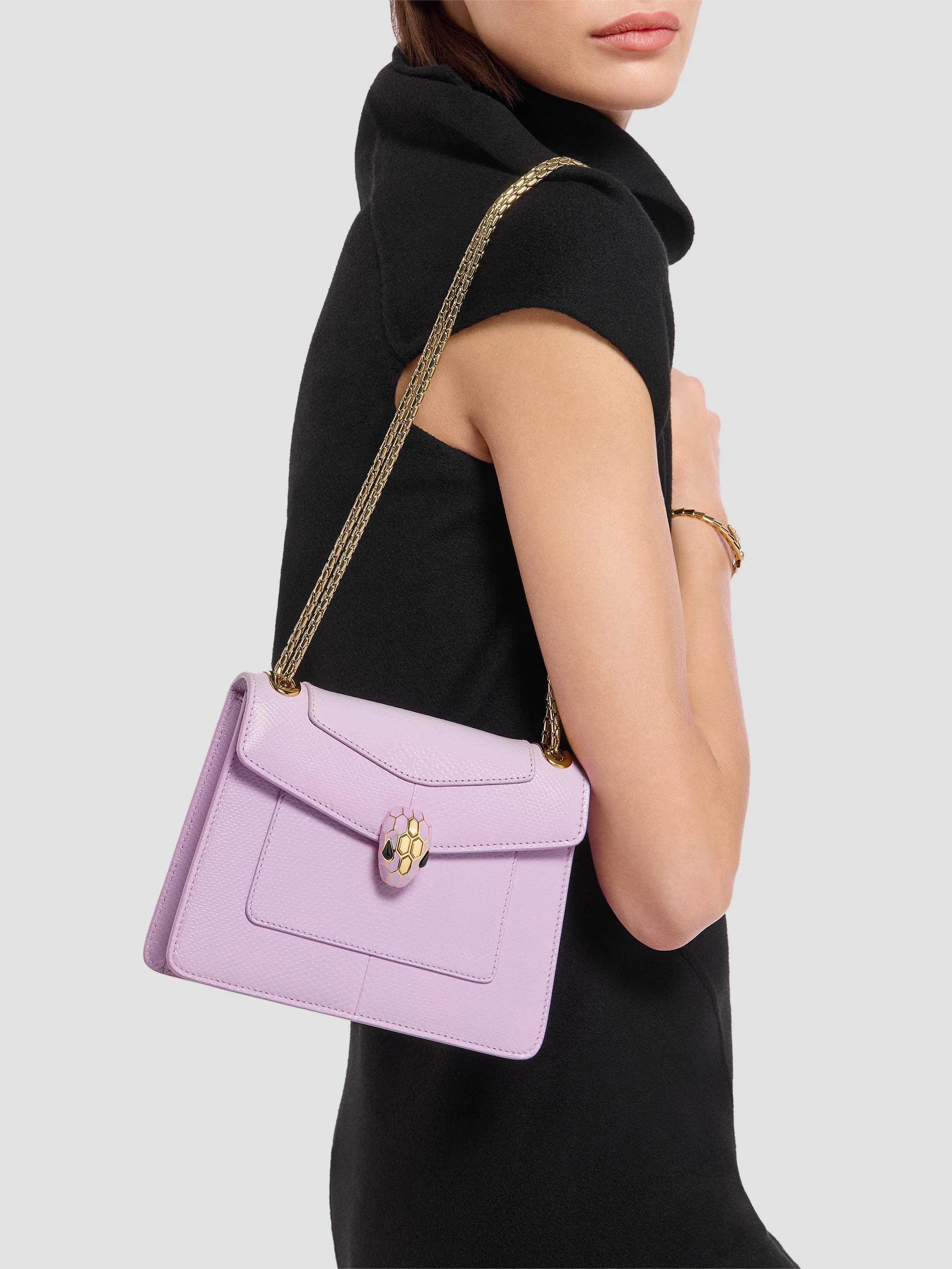 BVLGARI Serpenti Leather Crossbody Bag | Saks Fifth Avenue
