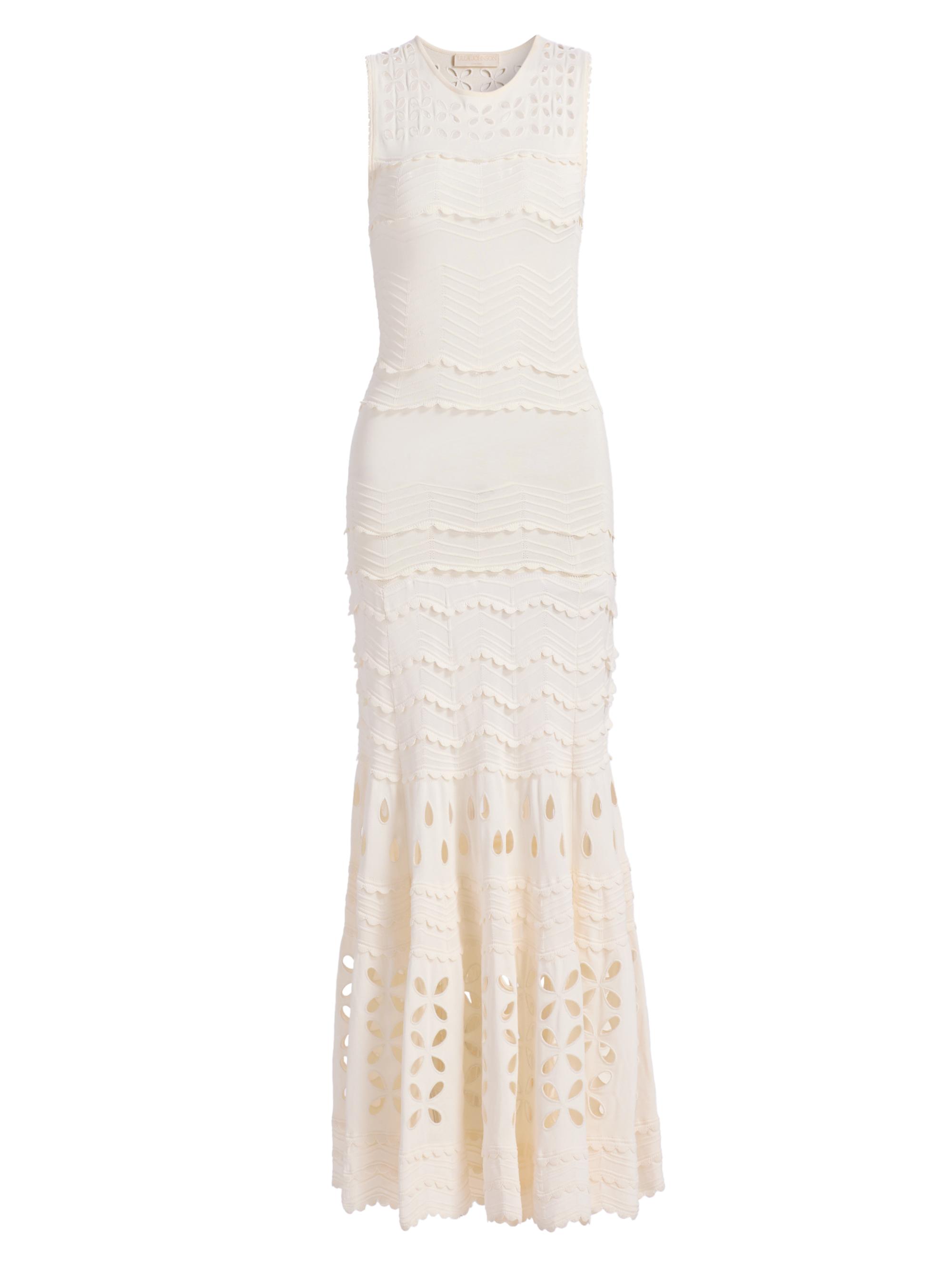 Women's White Designer Maxi Dresses | Saks Fifth Avenue