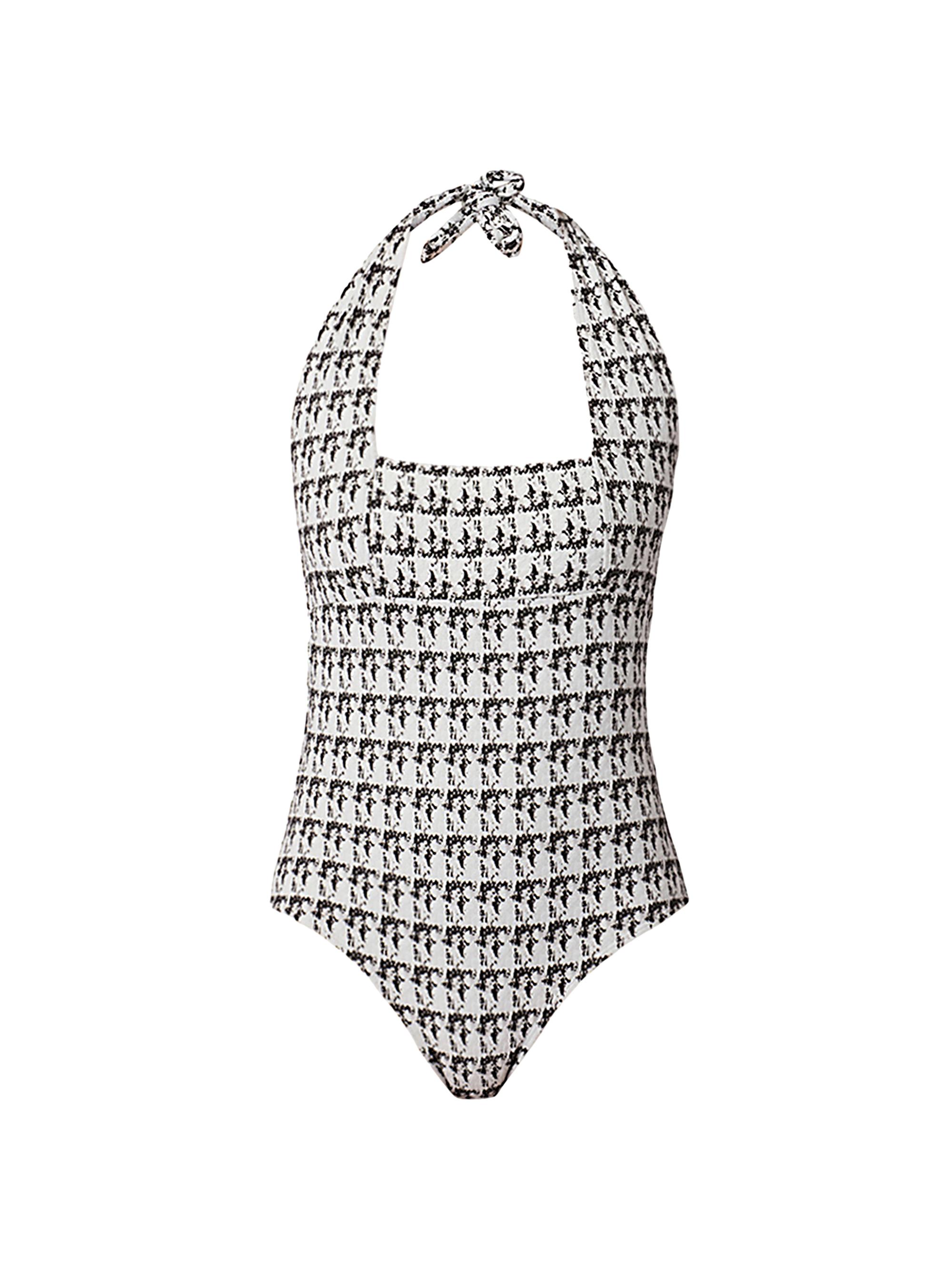 Zimmermann Junie Floral Crochet-Edge One-Piece Swimsuit | Saks