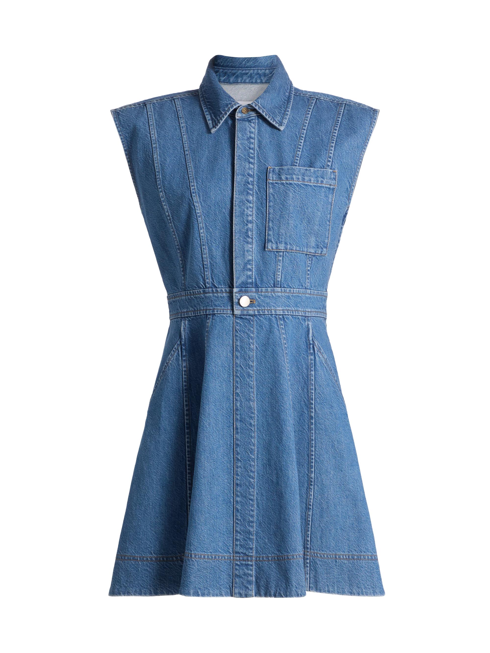 sachin and babi light blue dress Women's Denim Dresses