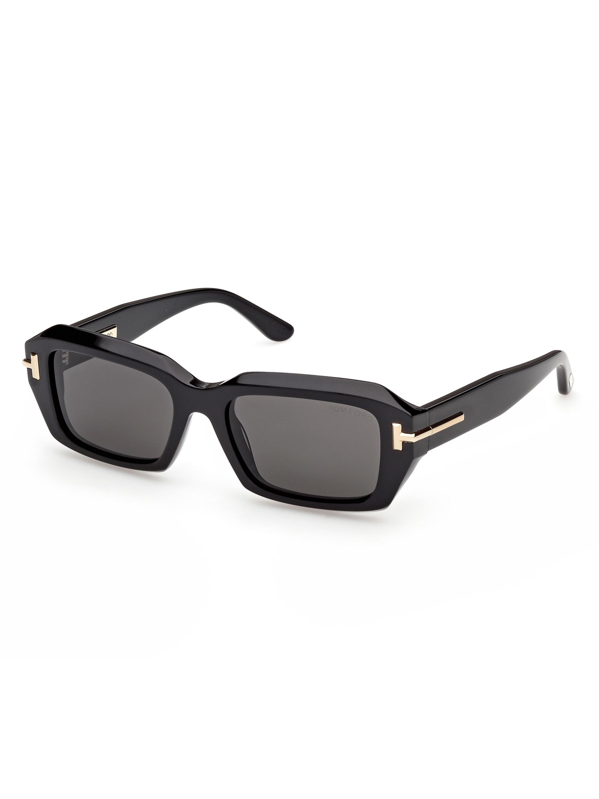 TOM FORD Women's 53MM Rectangular Sunglasses - Black