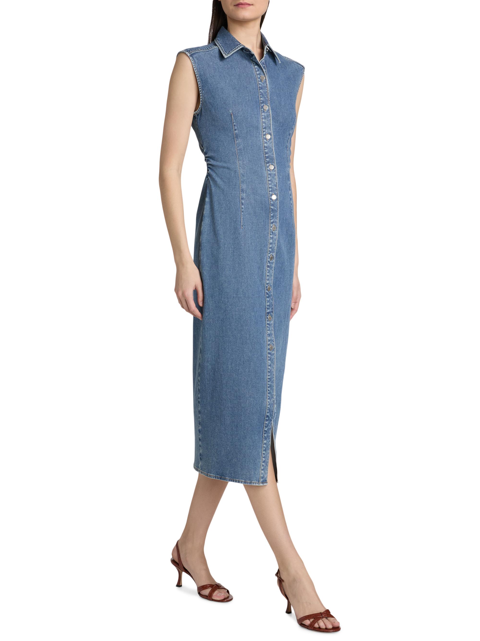 rag and bone denim dress Laney Crafted from a premium blend of 63% cotton and 37% lyocell rag & bone Denim dress
