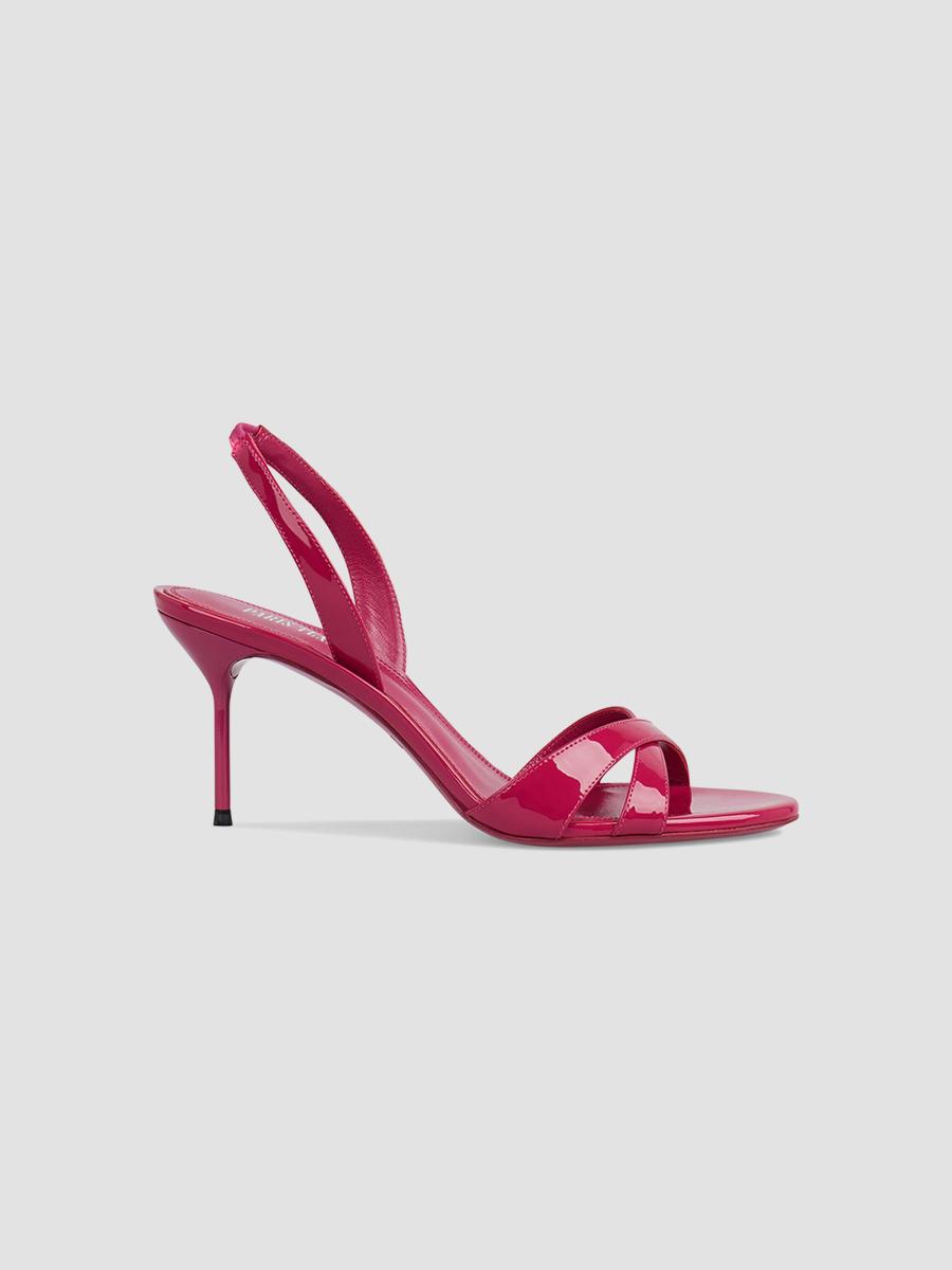 Paris Texas Lidia 70MM Patent Leather Slingback Sandals | Saks