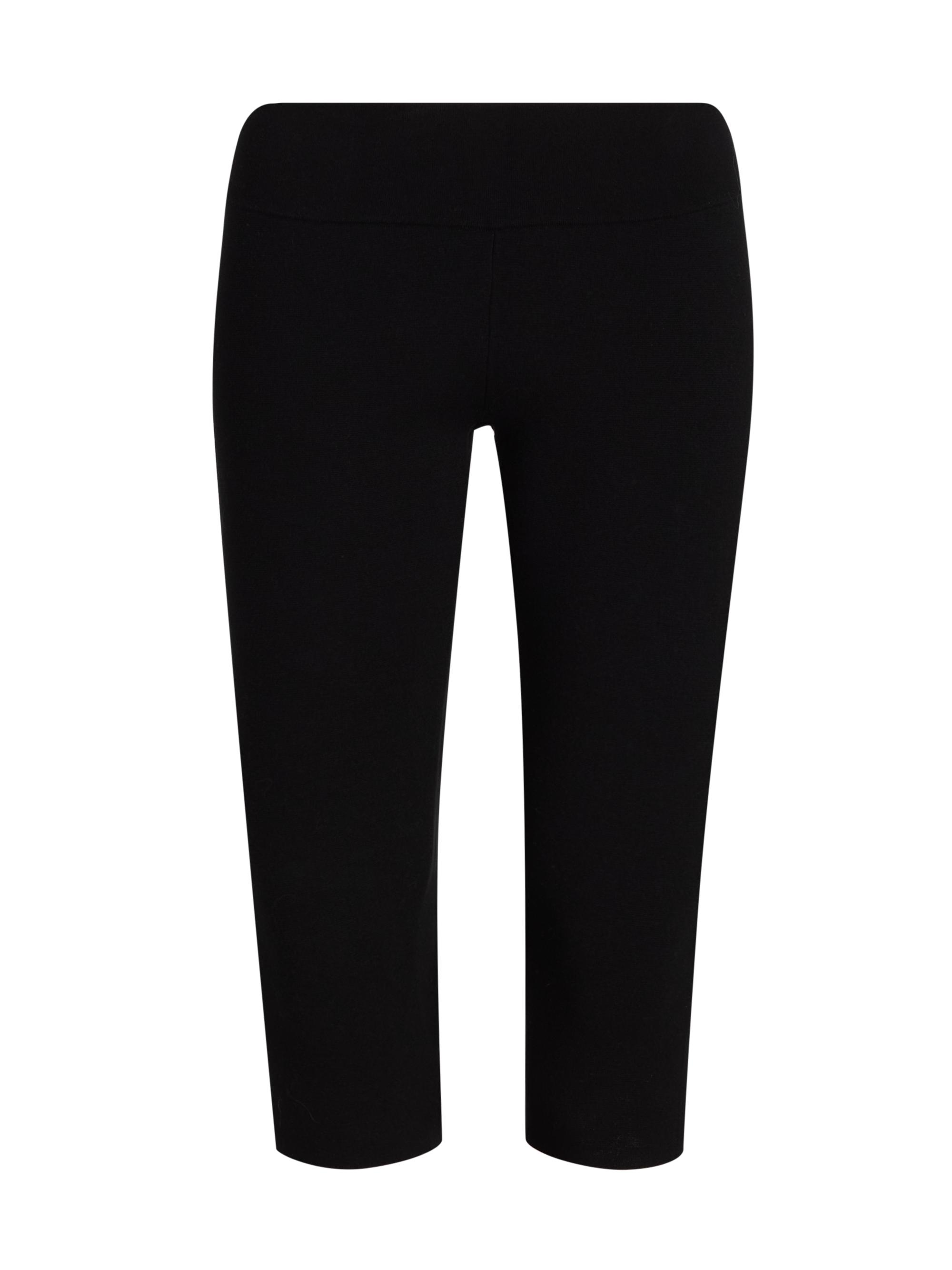 Toteme Women's Capri Knit Leggings - Black