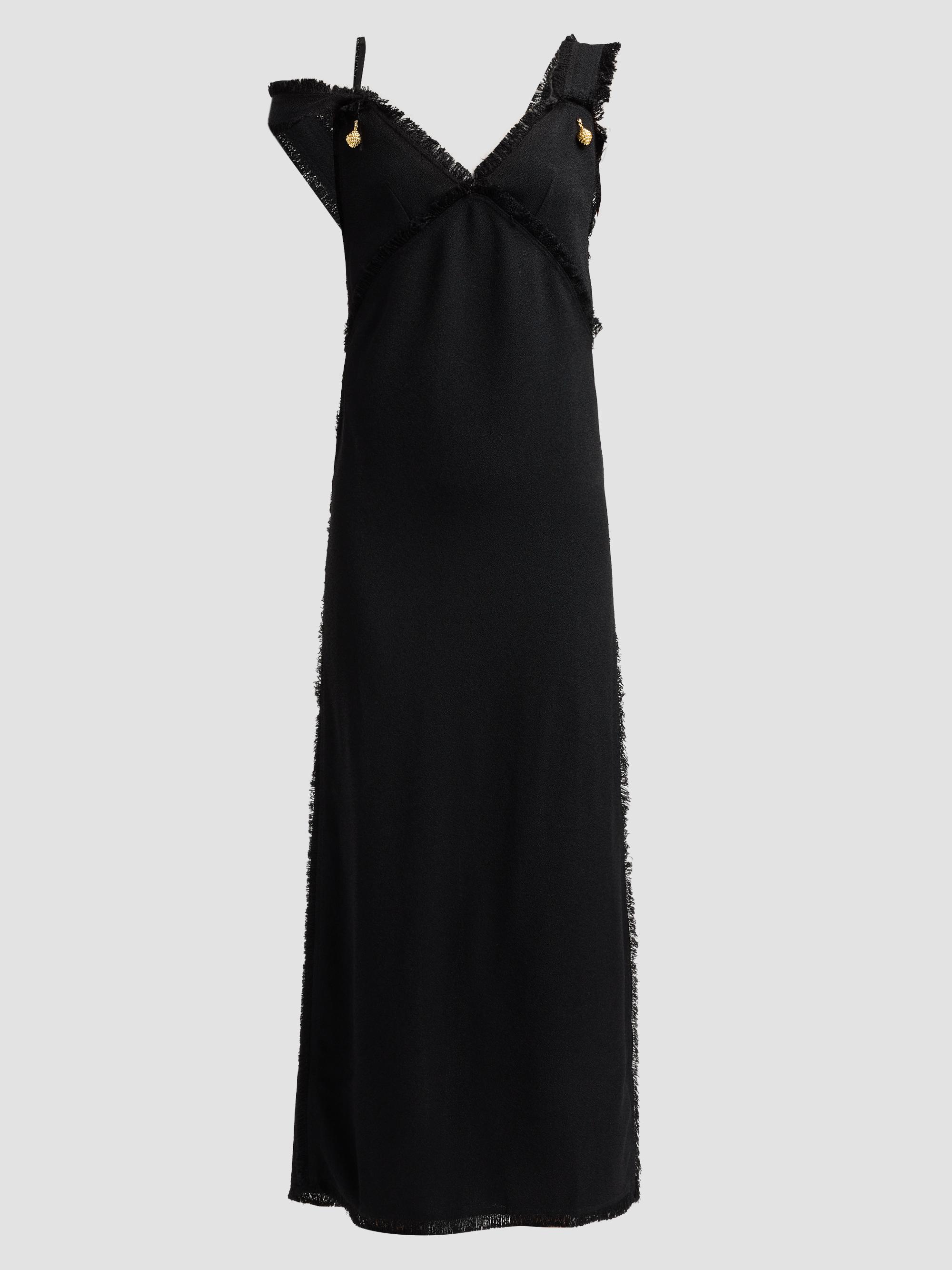 Toteme Long-Sleeve Slouch Waist Maxi Dress | Saks Fifth Avenue